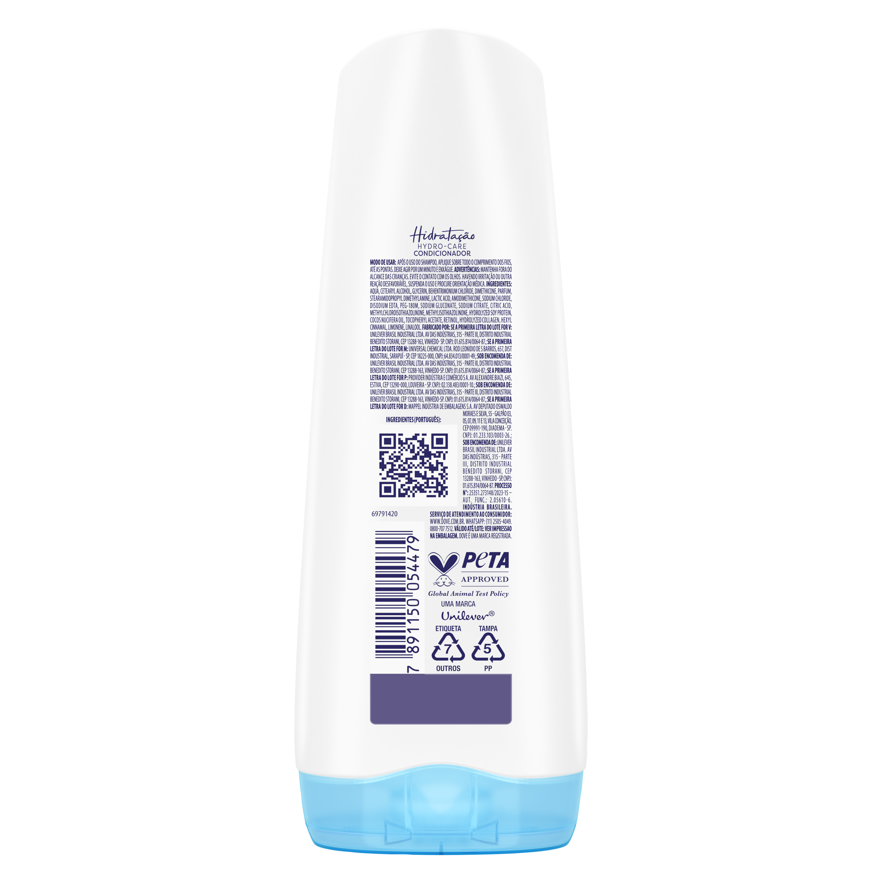 Condicionador Dove Hidratação + Vitaminas A&E 200ml
