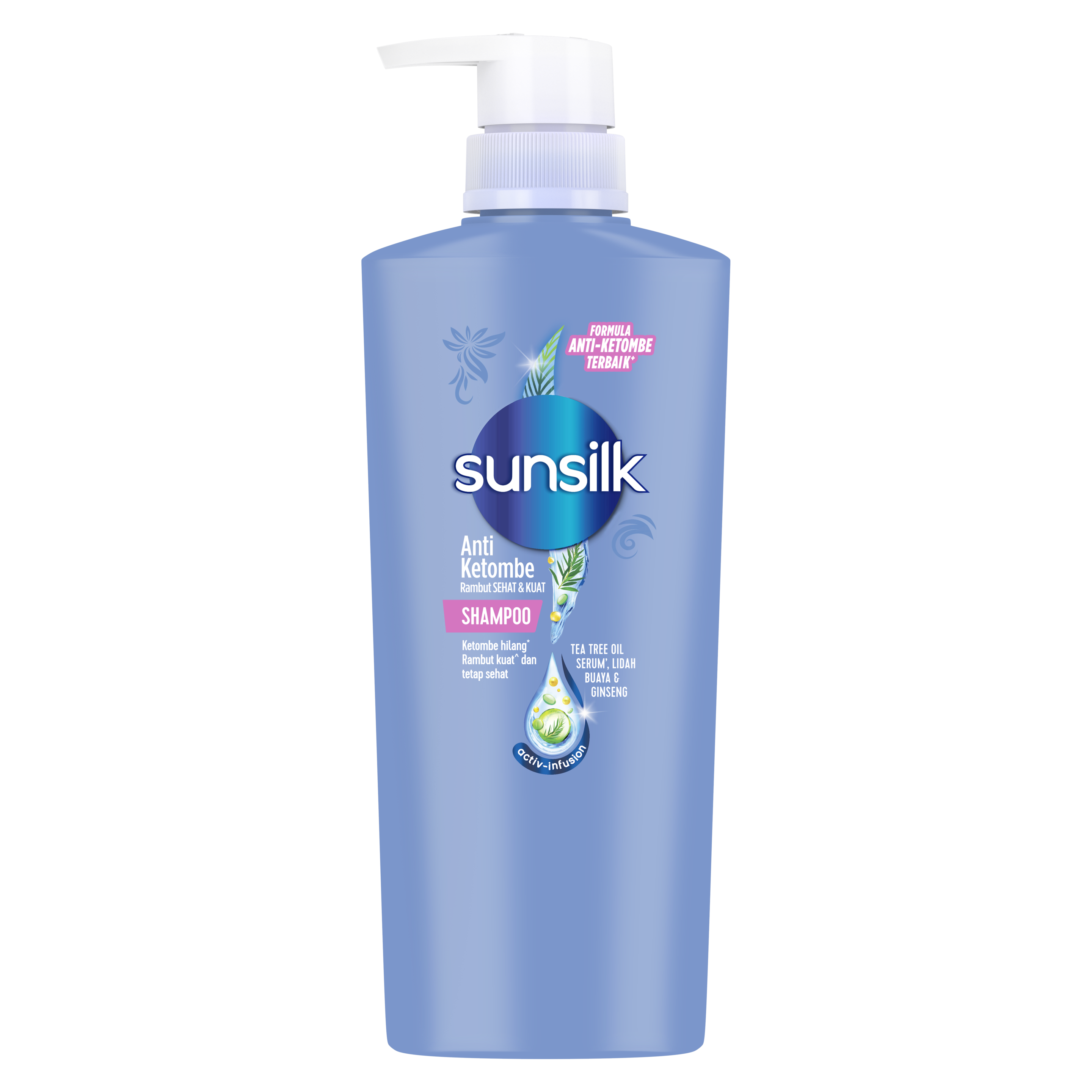 Sunsilk Anti Ketombe Sehat Kuat Shampoo Pump 400 mL