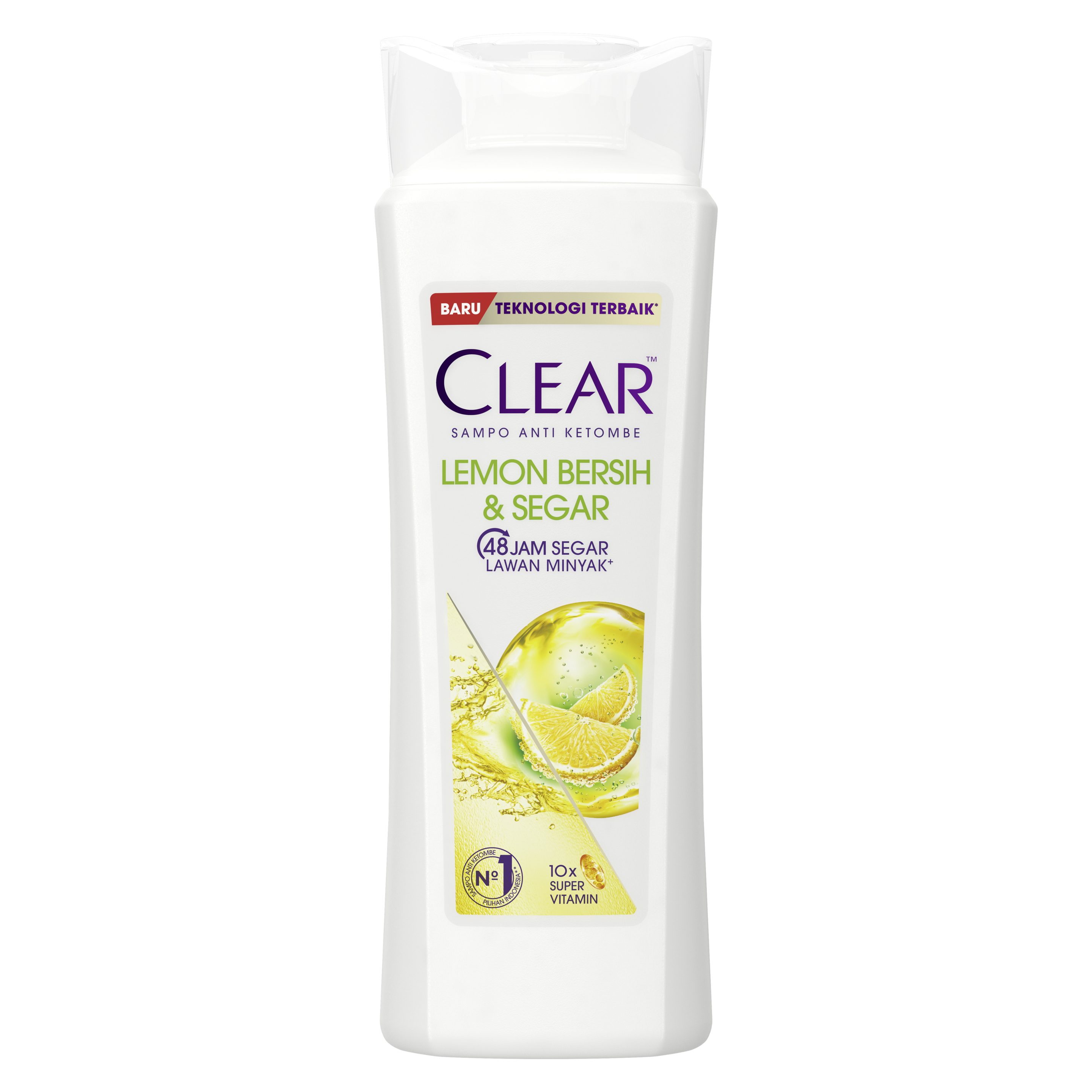CLEAR Shampoo Lemon Bersih & Segar Bottle 160 mL