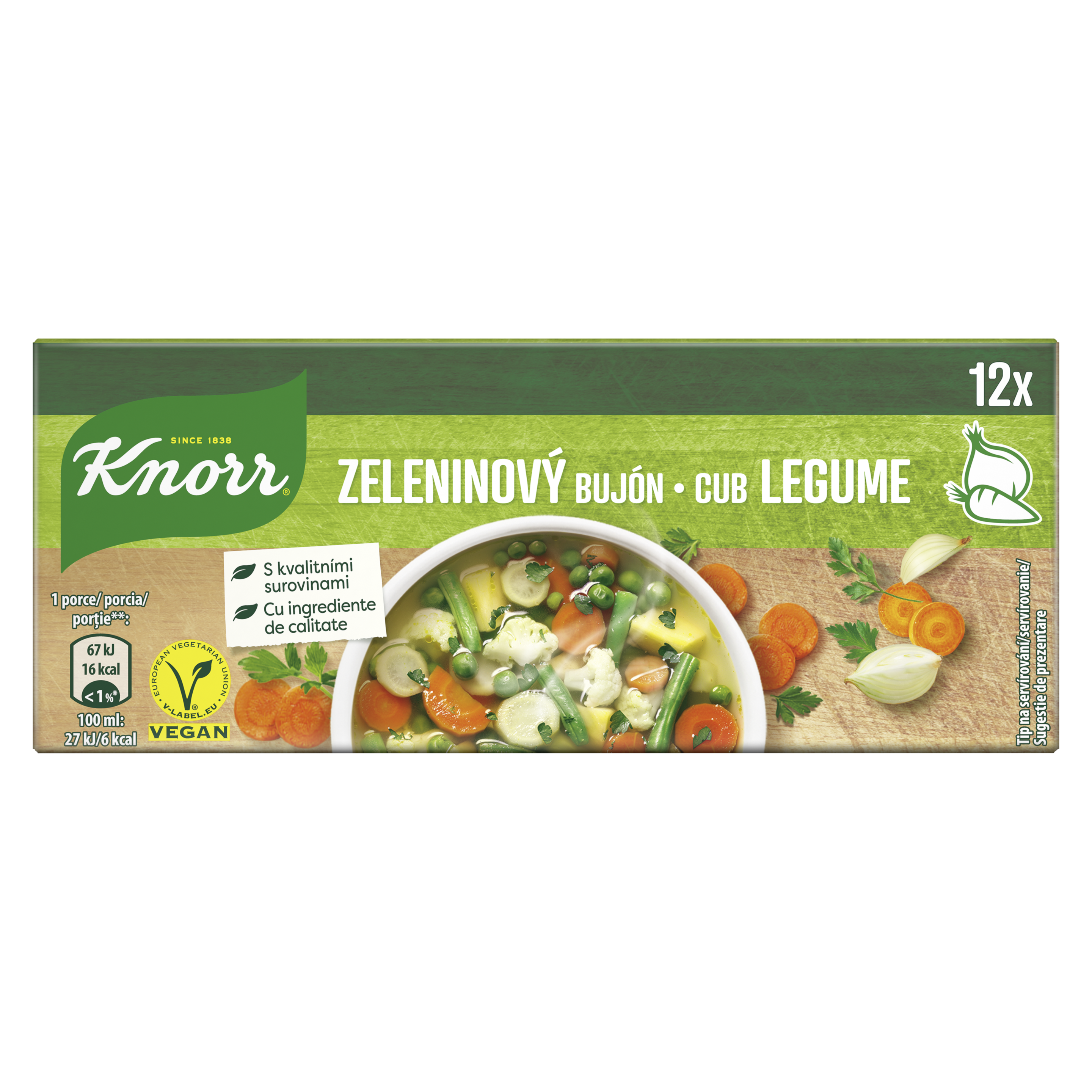 Knorr cub legume 12buc