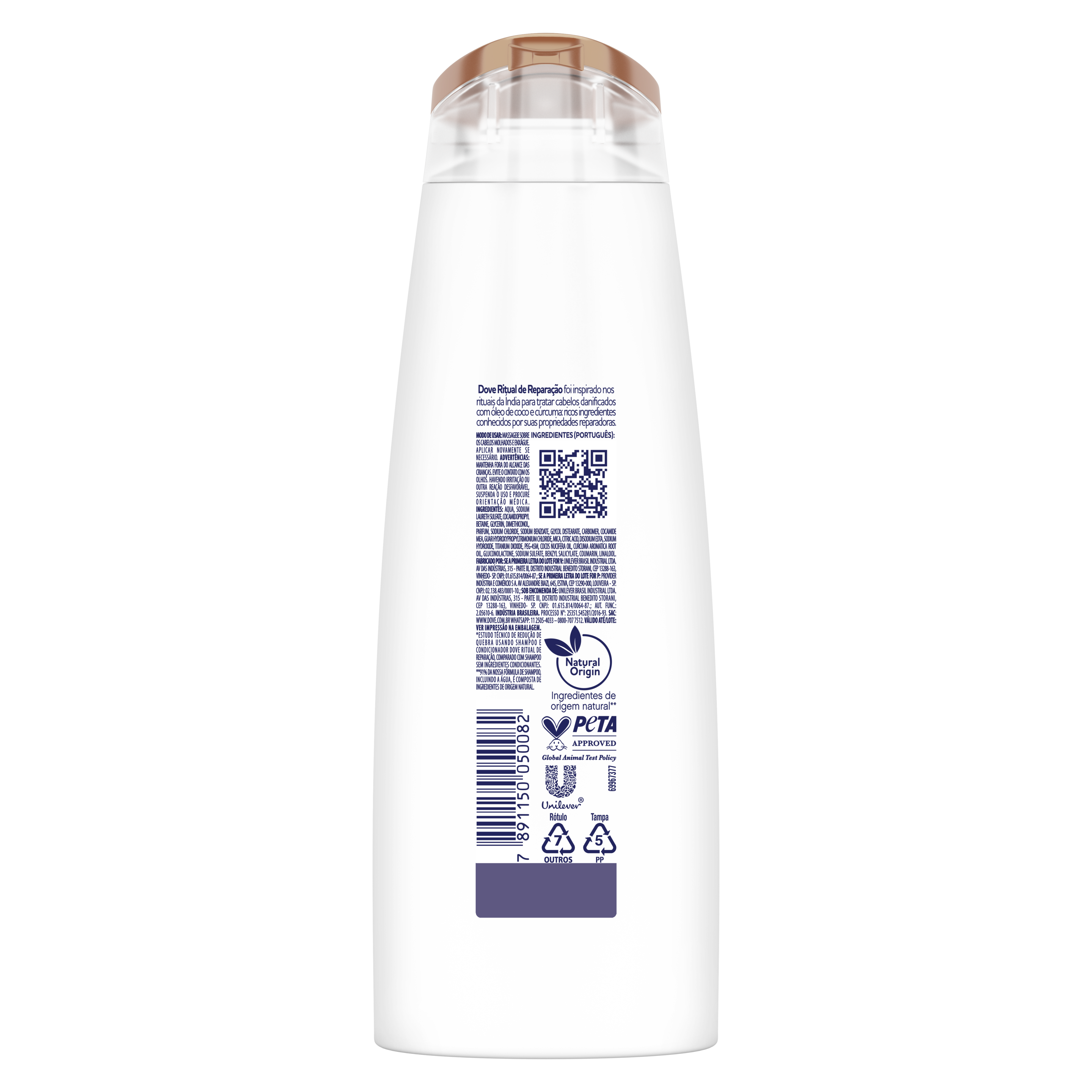 Shampoo Dove Ritual de Reparação 200ml