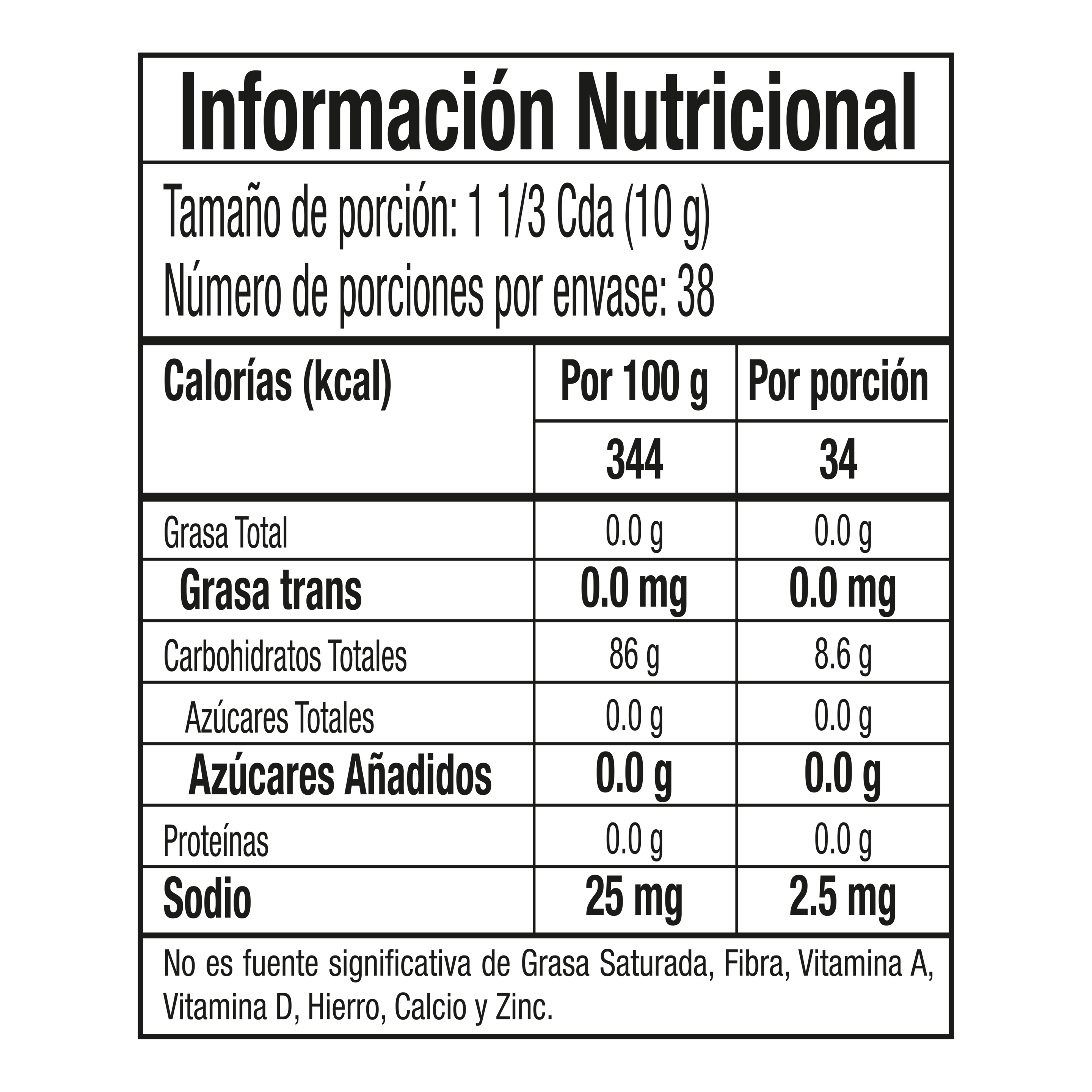 Maizena fécula de Maíz 380g