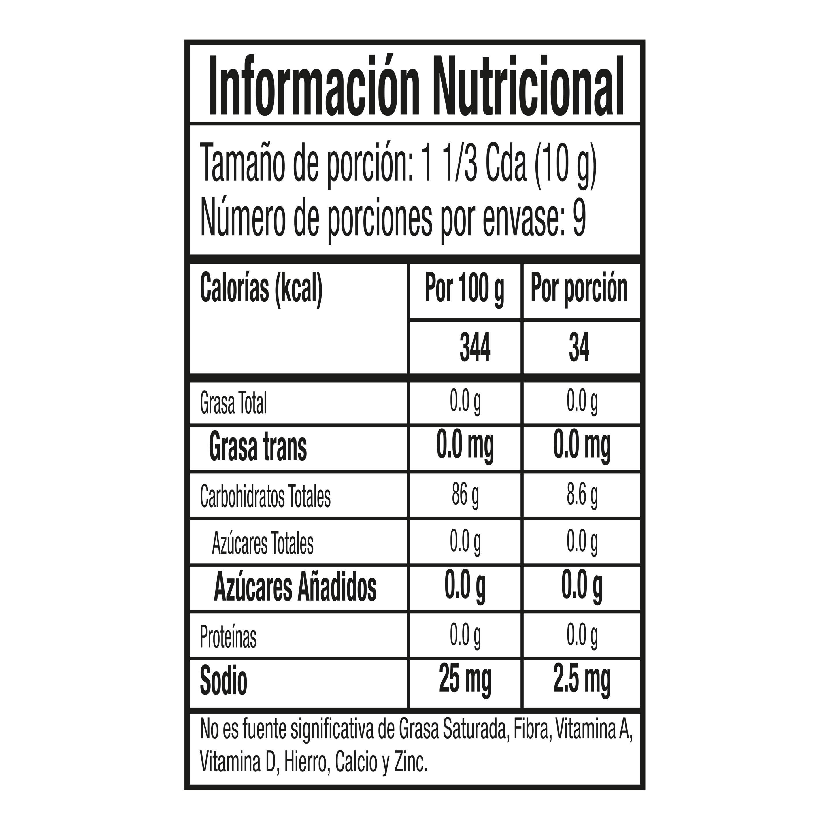 Maizena fécula de Maíz 90g