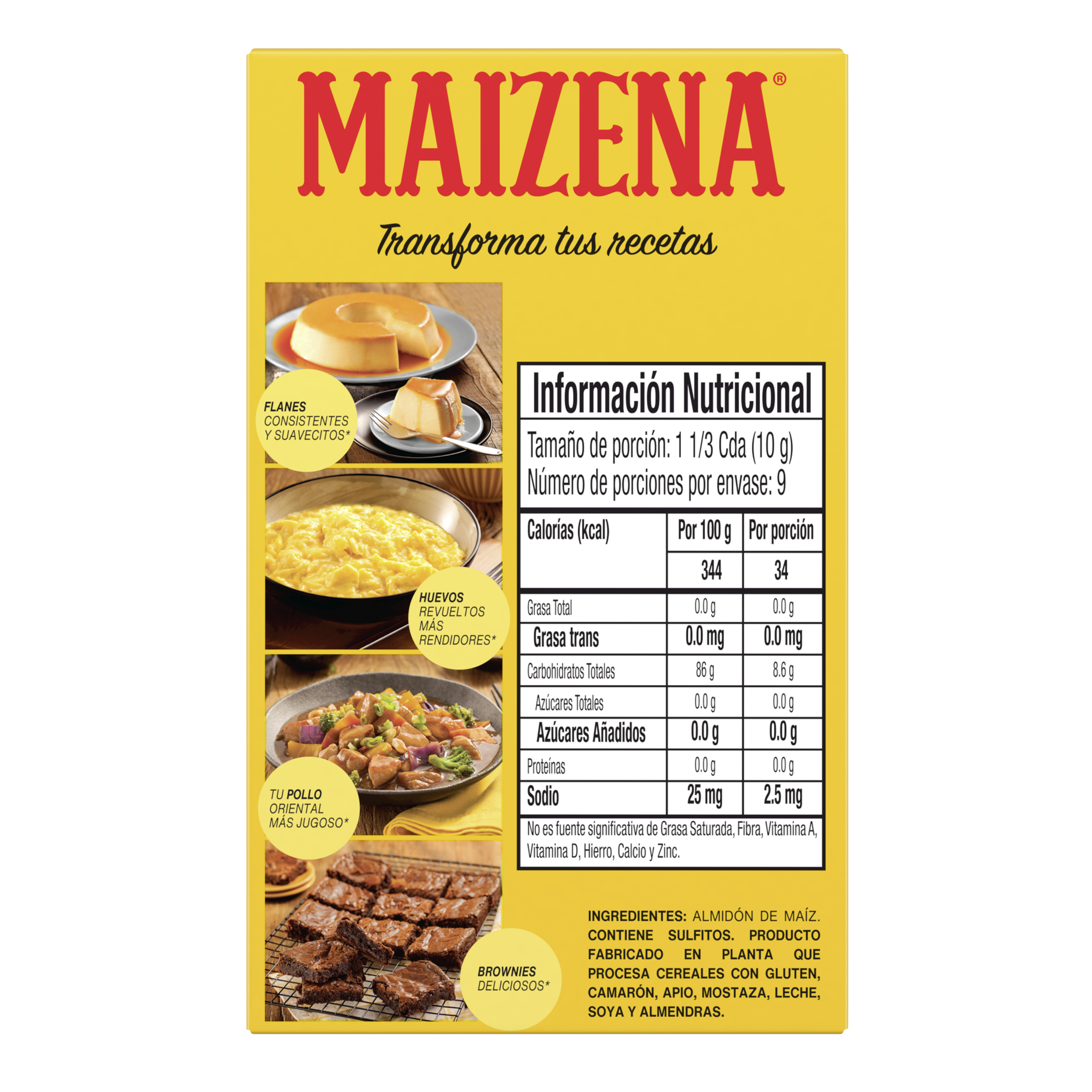 Maizena fécula de Maíz 90g