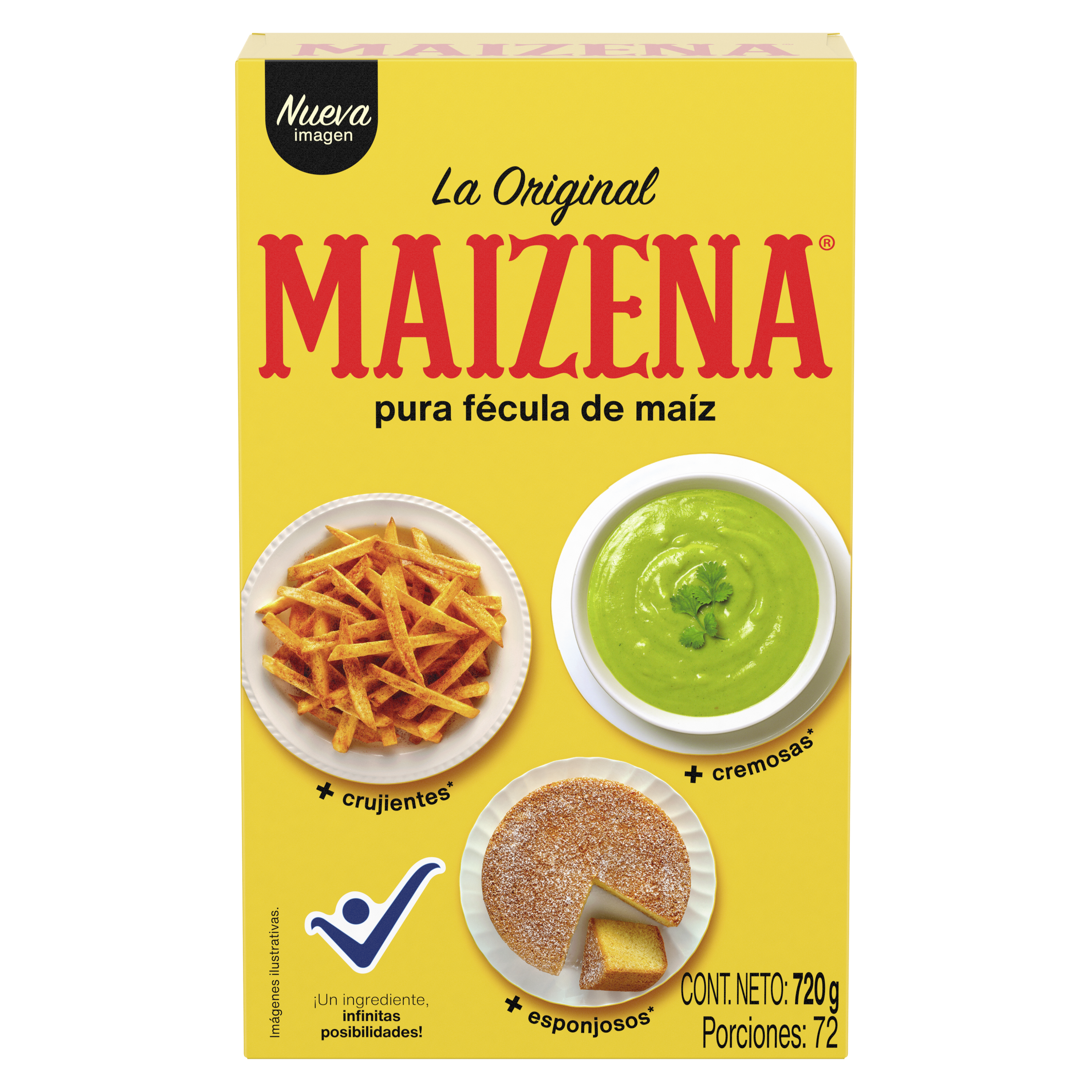 Maizena fécula de Maíz 720g packshot