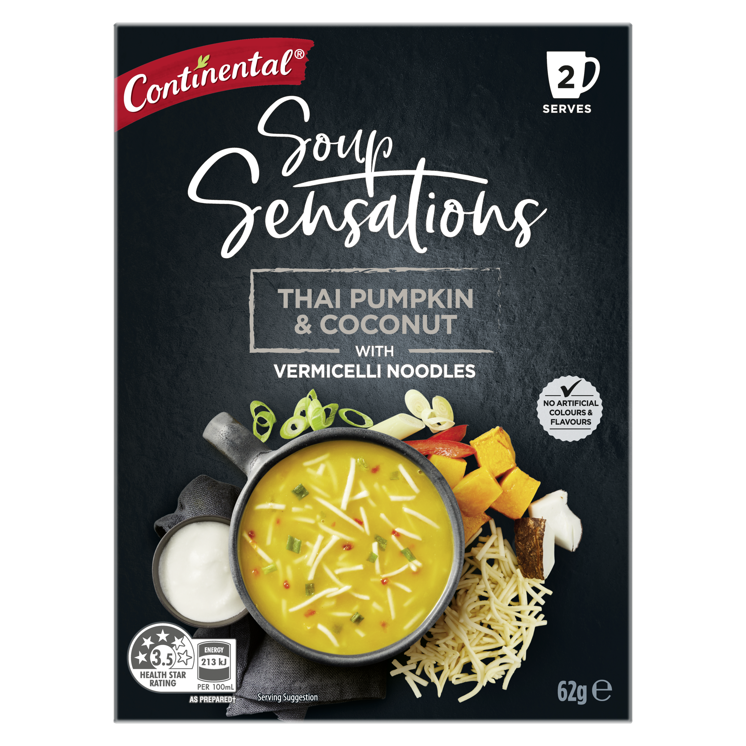  Australian - Continental Chicken Noodle Soup 40g 4 Serves :  Grocery & Gourmet Food