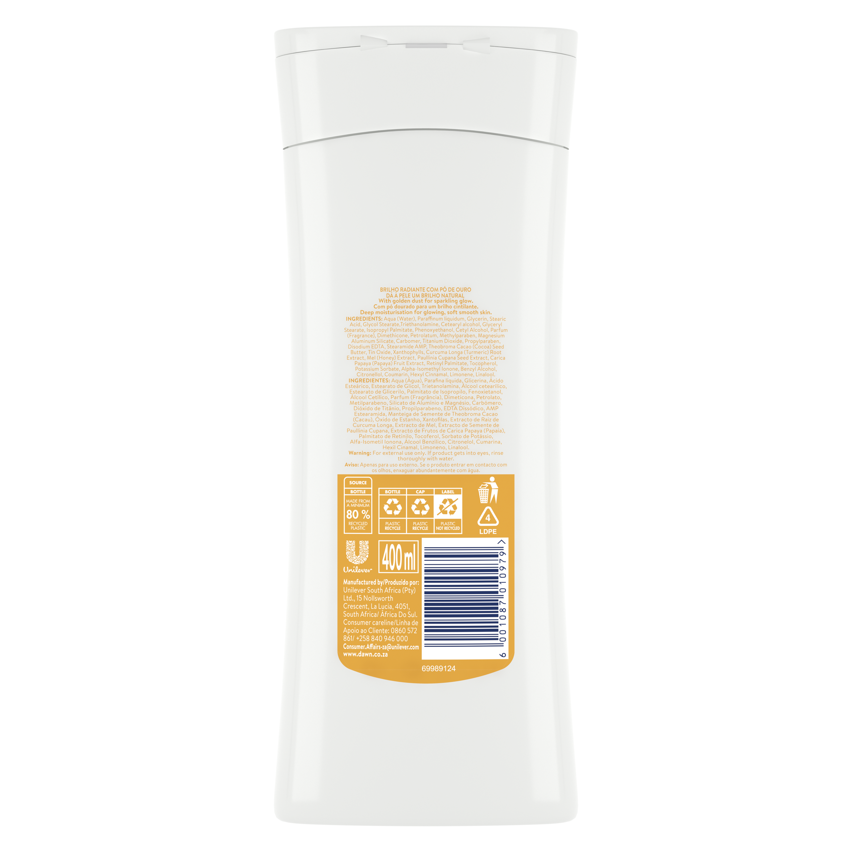 Dawn Radiant Glow & Gold Dust Body Lotion