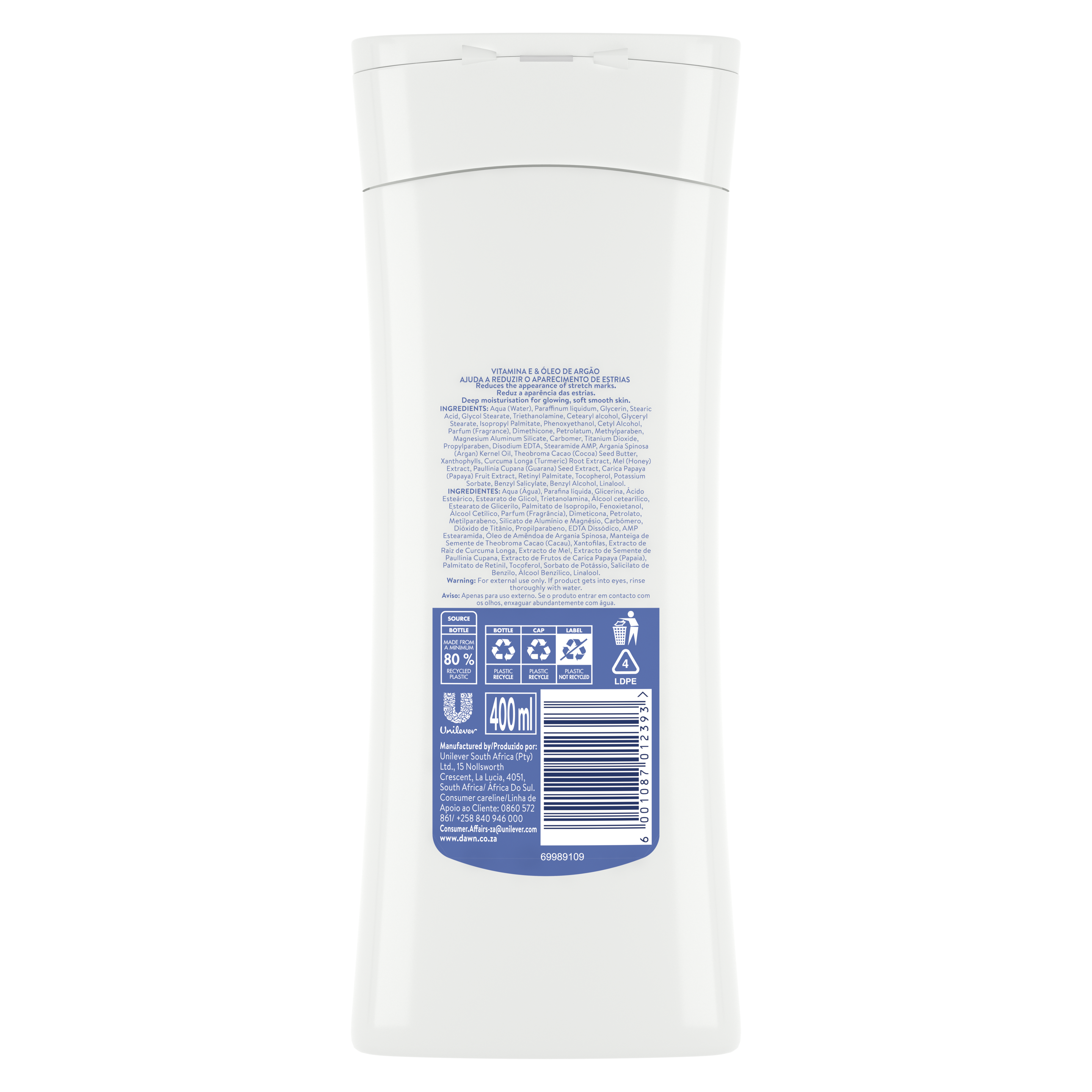 Dawn Vitamin E & Argan Oil Body Lotion