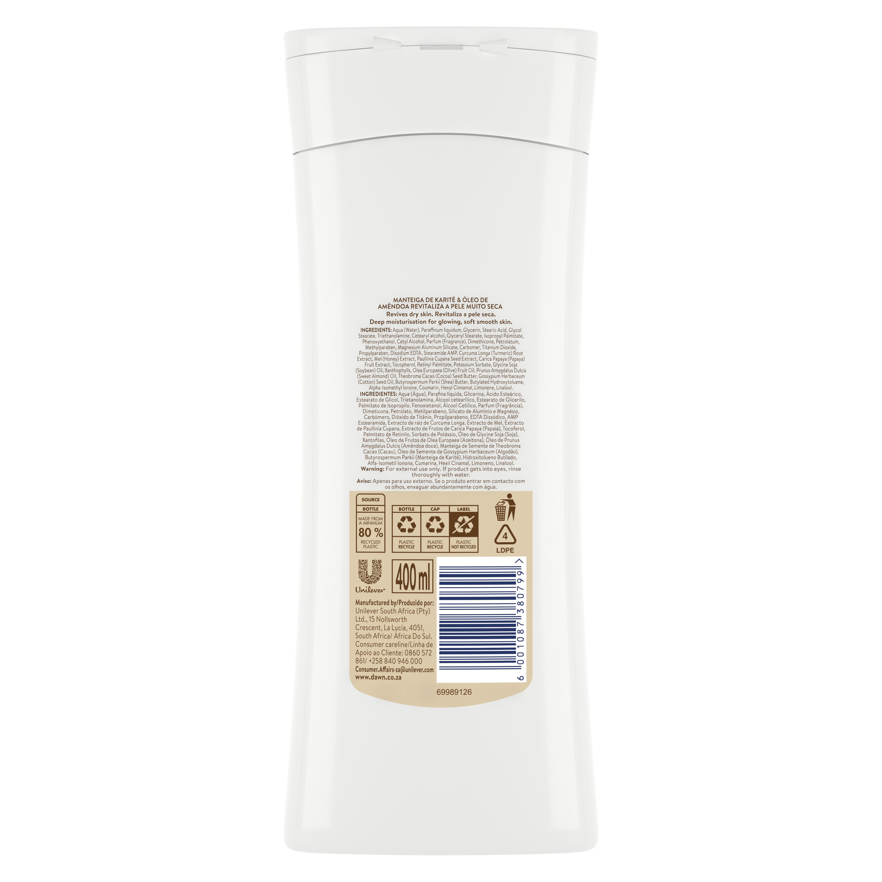 Dawn Shea Butter & Almond Oil Body Lotion