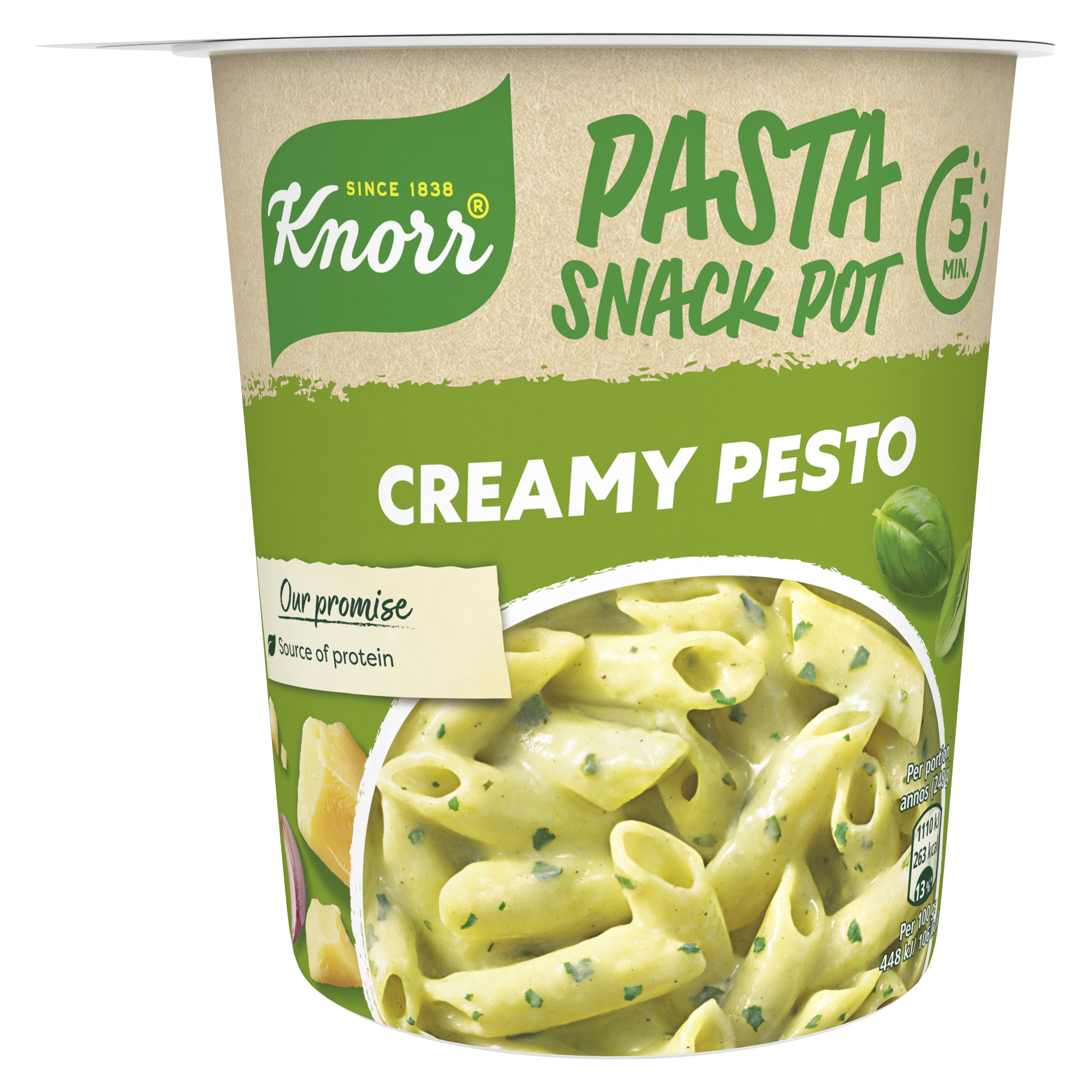 Snack Pot Creamy Pesto