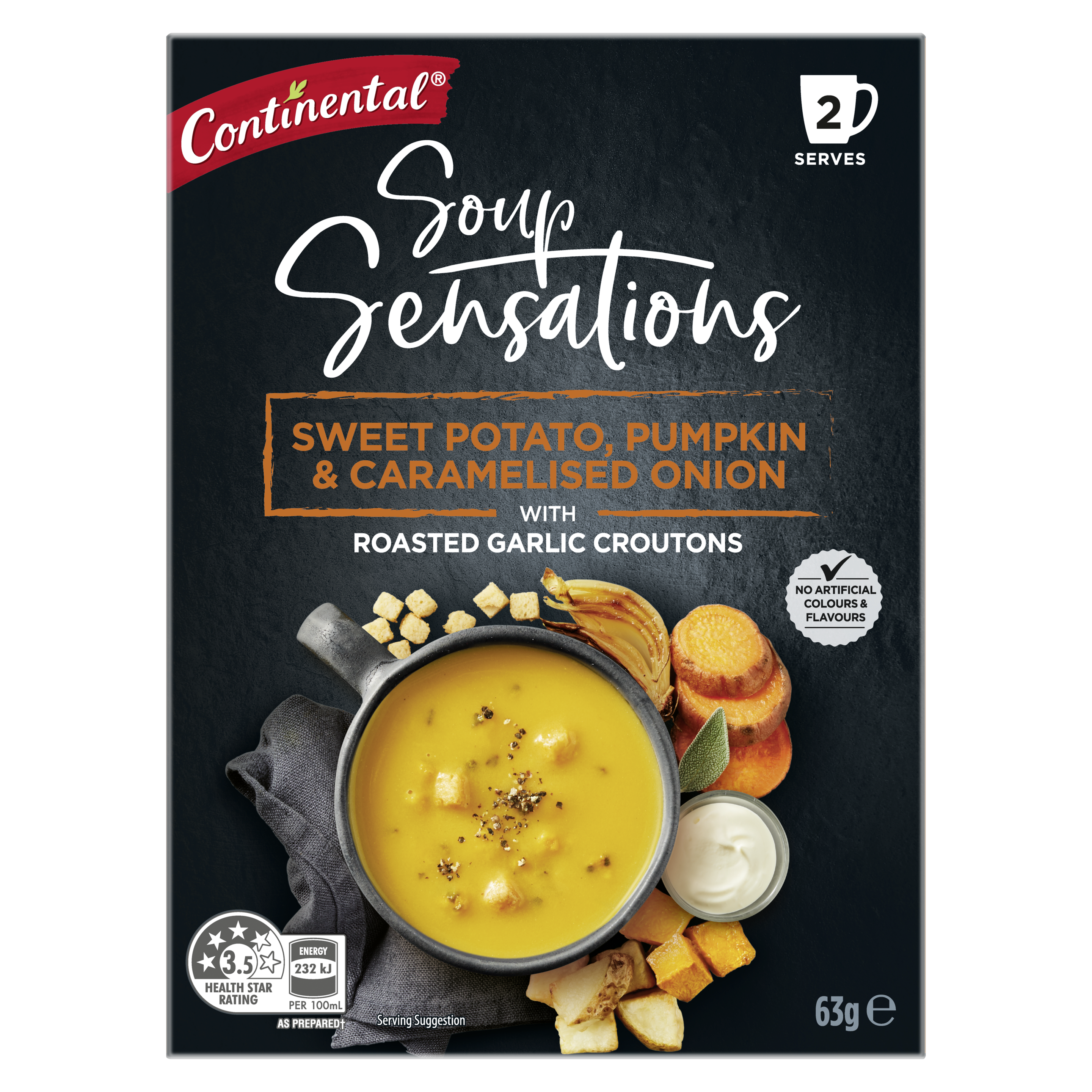  Australian - Continental Chicken Noodle Soup 40g 4 Serves :  Grocery & Gourmet Food