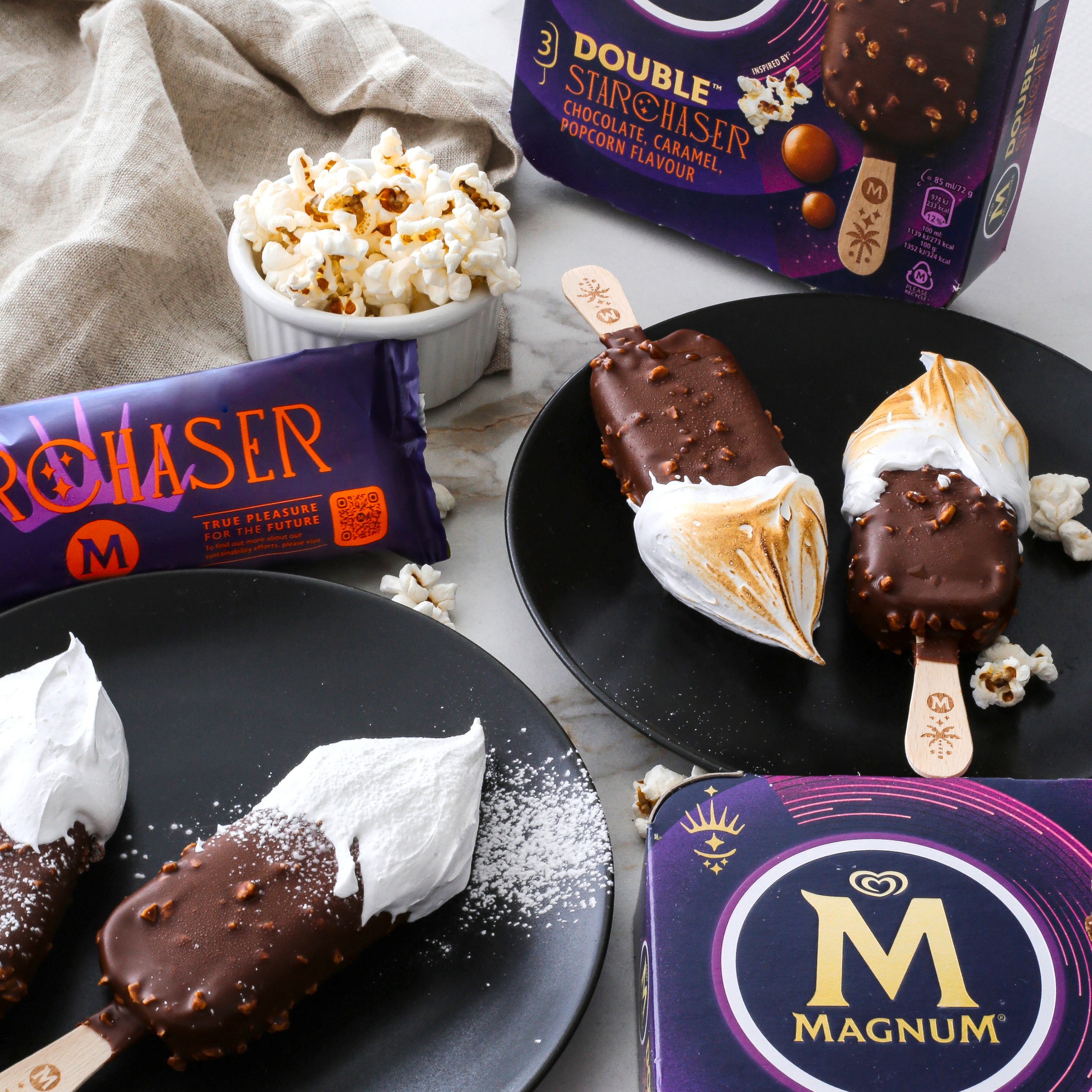 The Magnum s'mores dipped starchaser recipe 