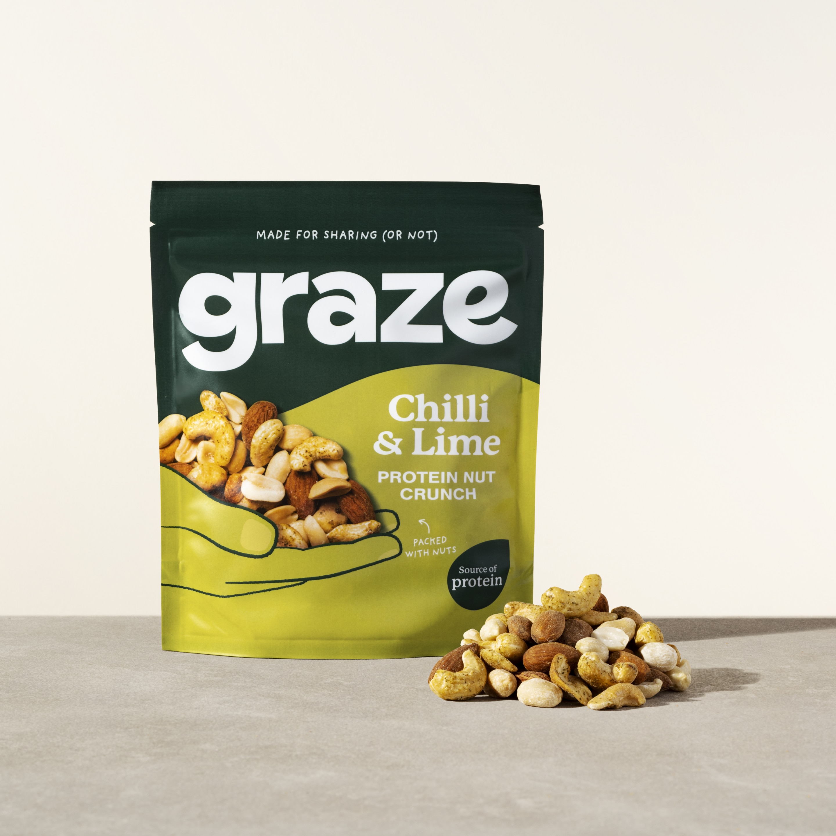 Chilli and Lime Protein Crunch Sharing Bag
