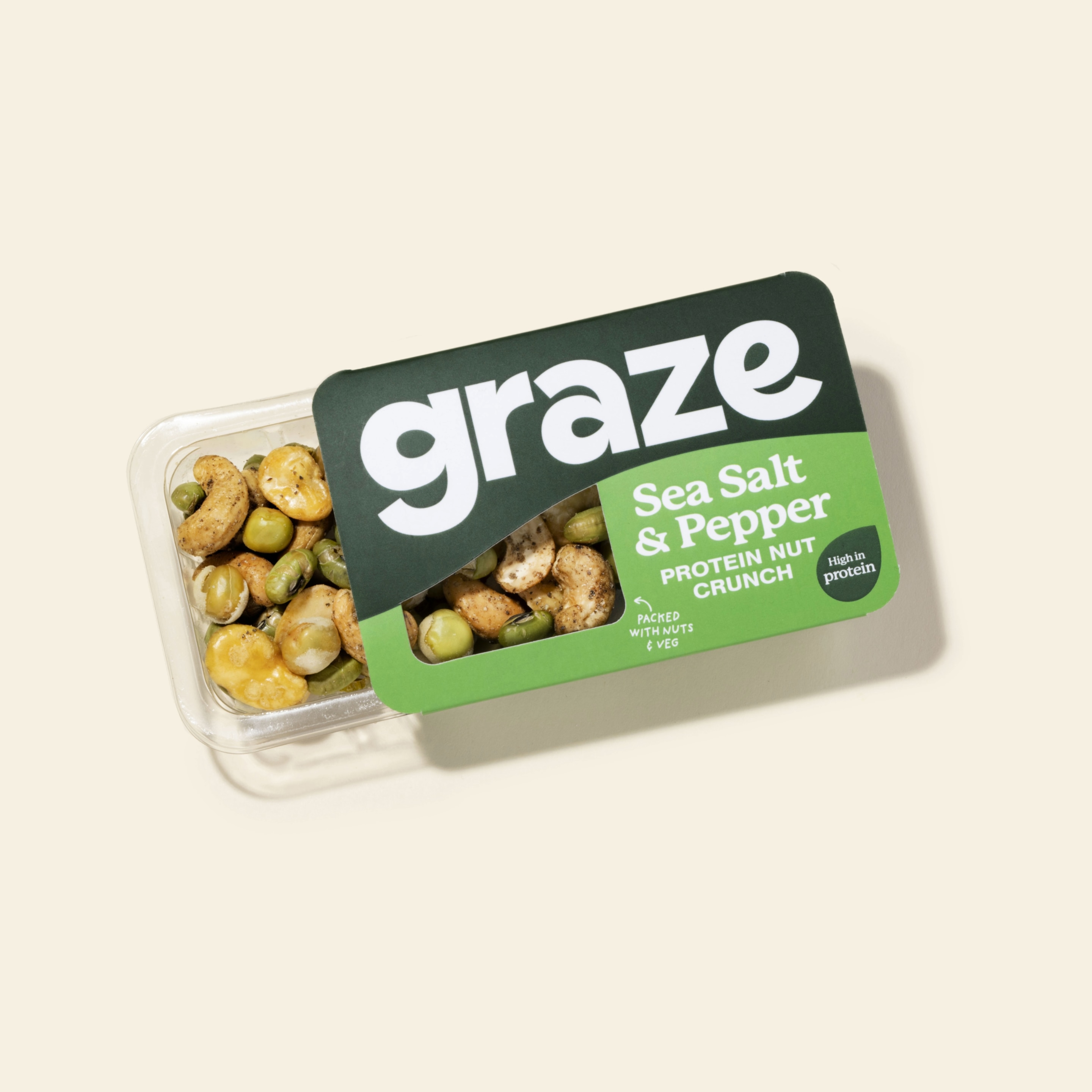 Sea Salt & Pepper Protein Crunch 28g