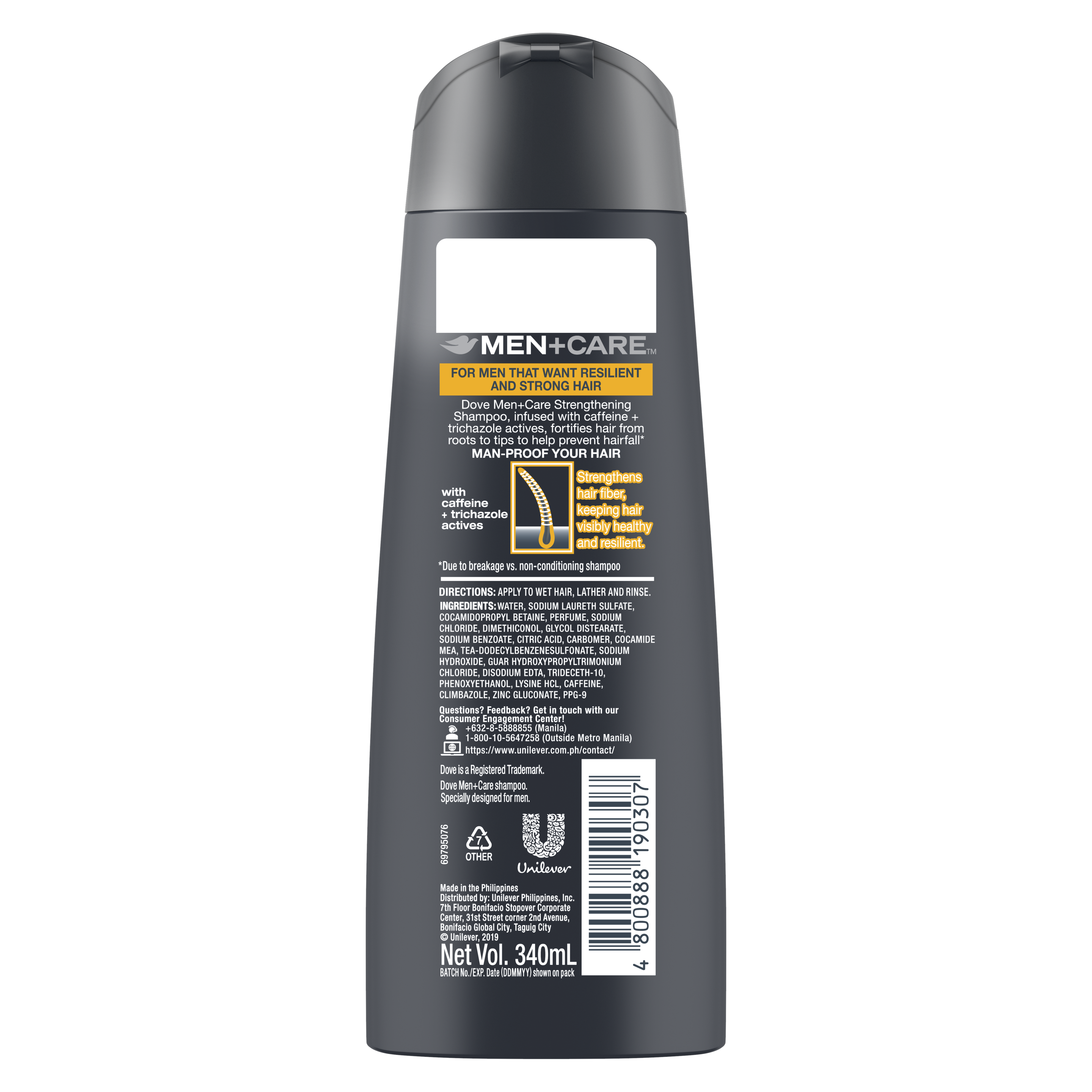 Dove Men + Care Strengthening Shampoo