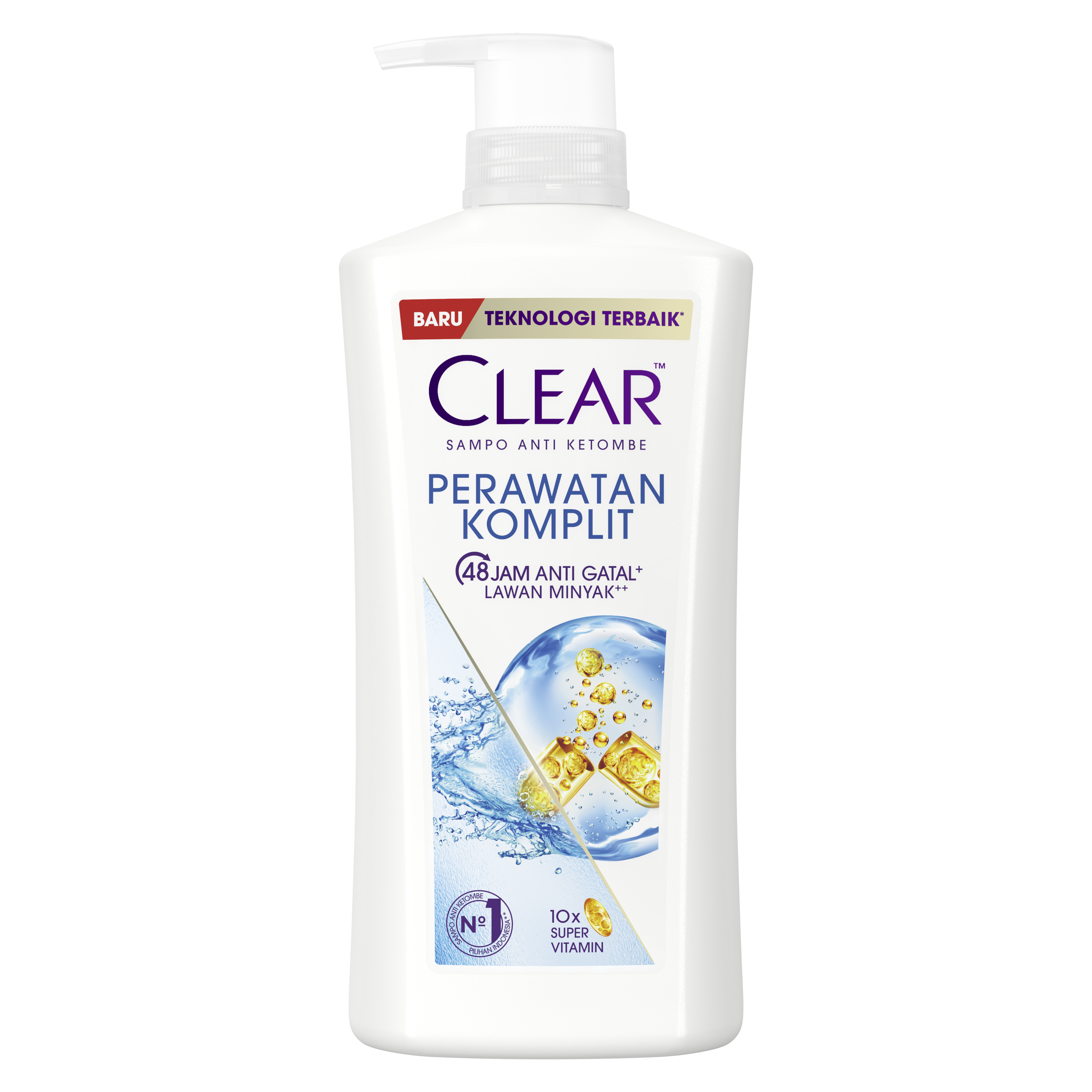 CLEAR Shampoo Perawatan Komplit Pump 660 mL