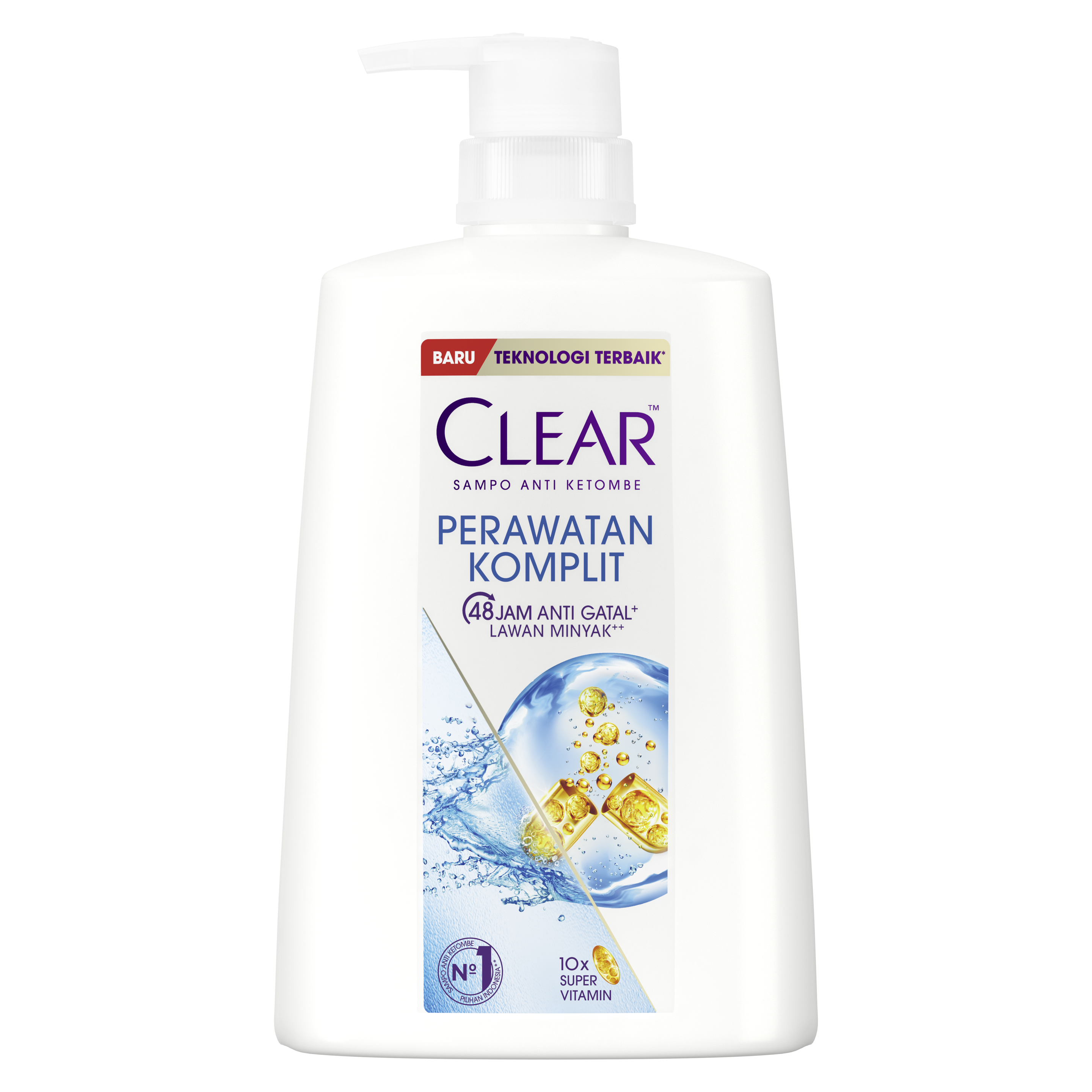 CLEAR Shampoo Perawatan Komplit Pouch 1200 mL