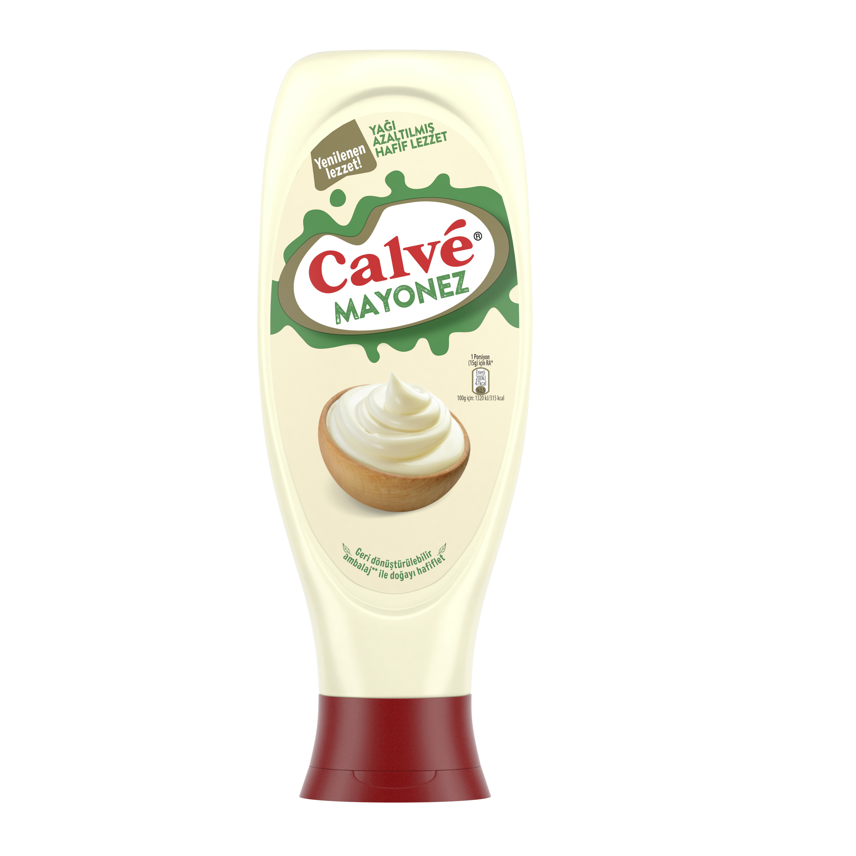 Calve Yağı Azaltılmış Mayonez 540 G