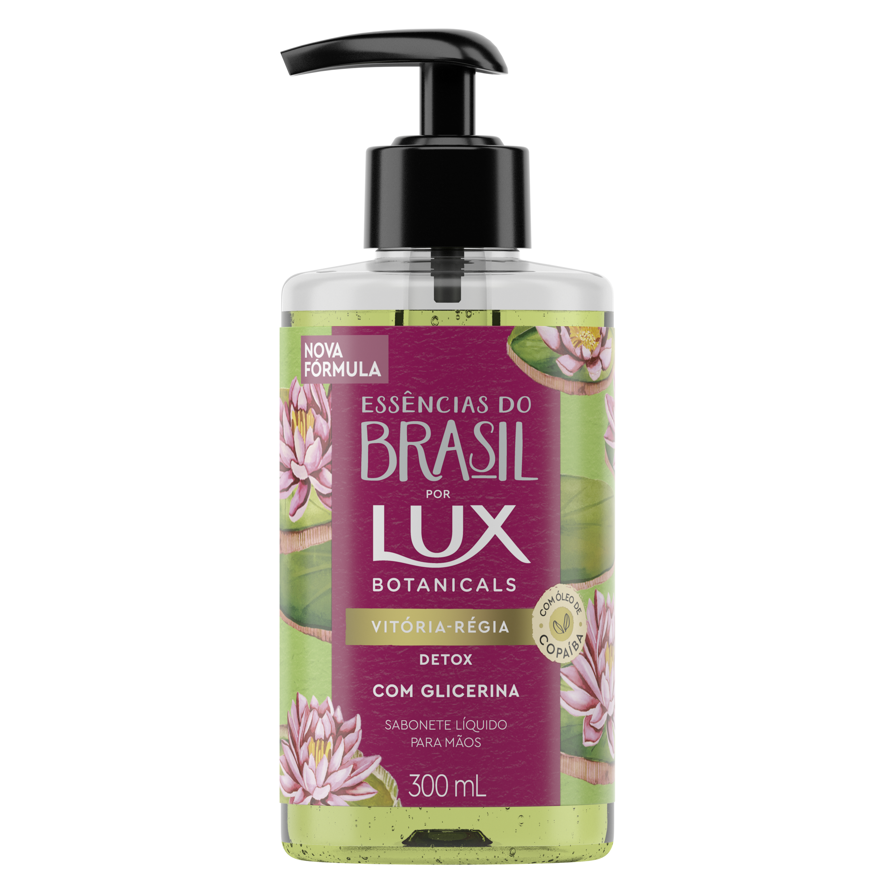 Sabonete Líquido Para as Mãos Lux Essências do Brasil Vitória-Régia packshot