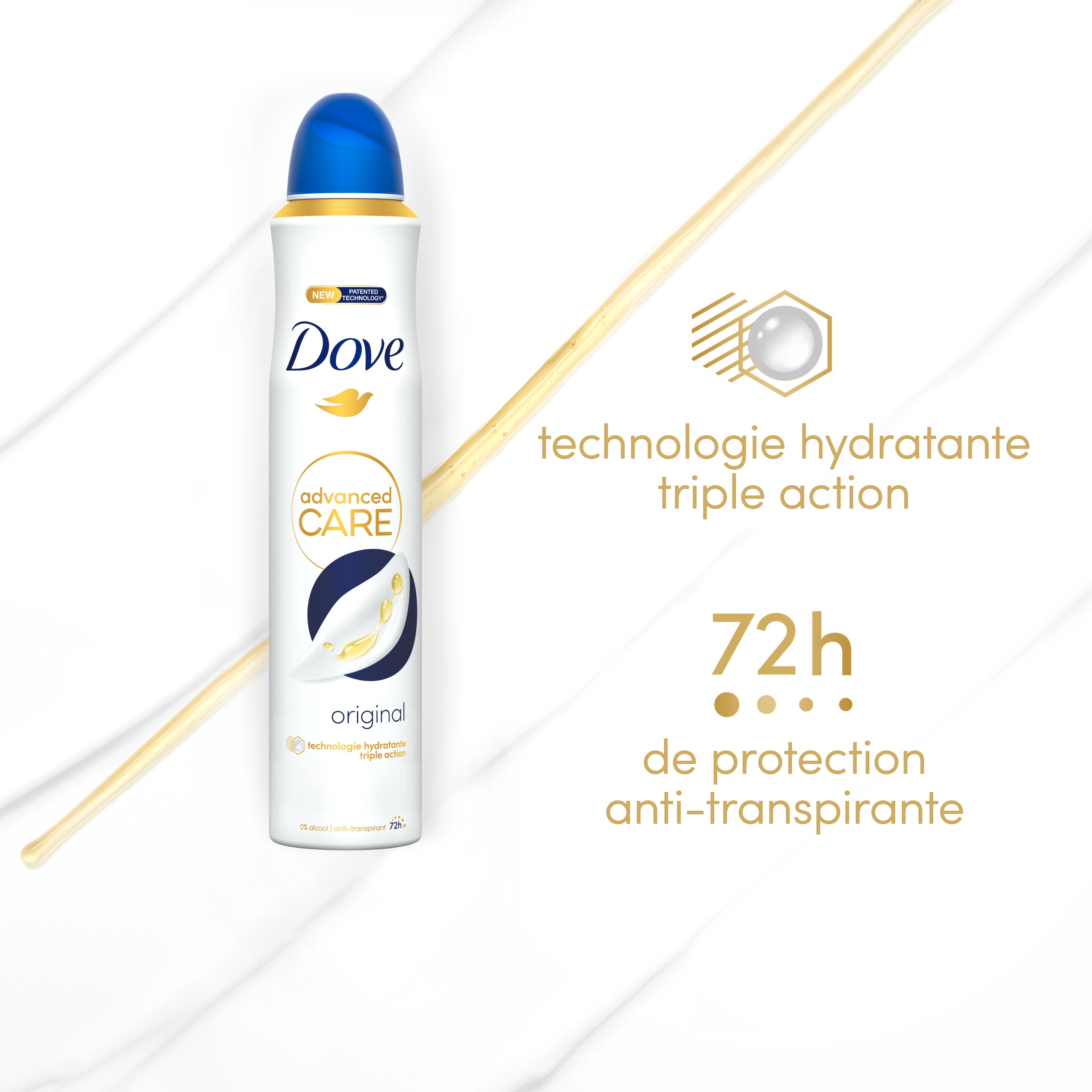 Anti-transpirant Advanced Care Original Spray 200ml