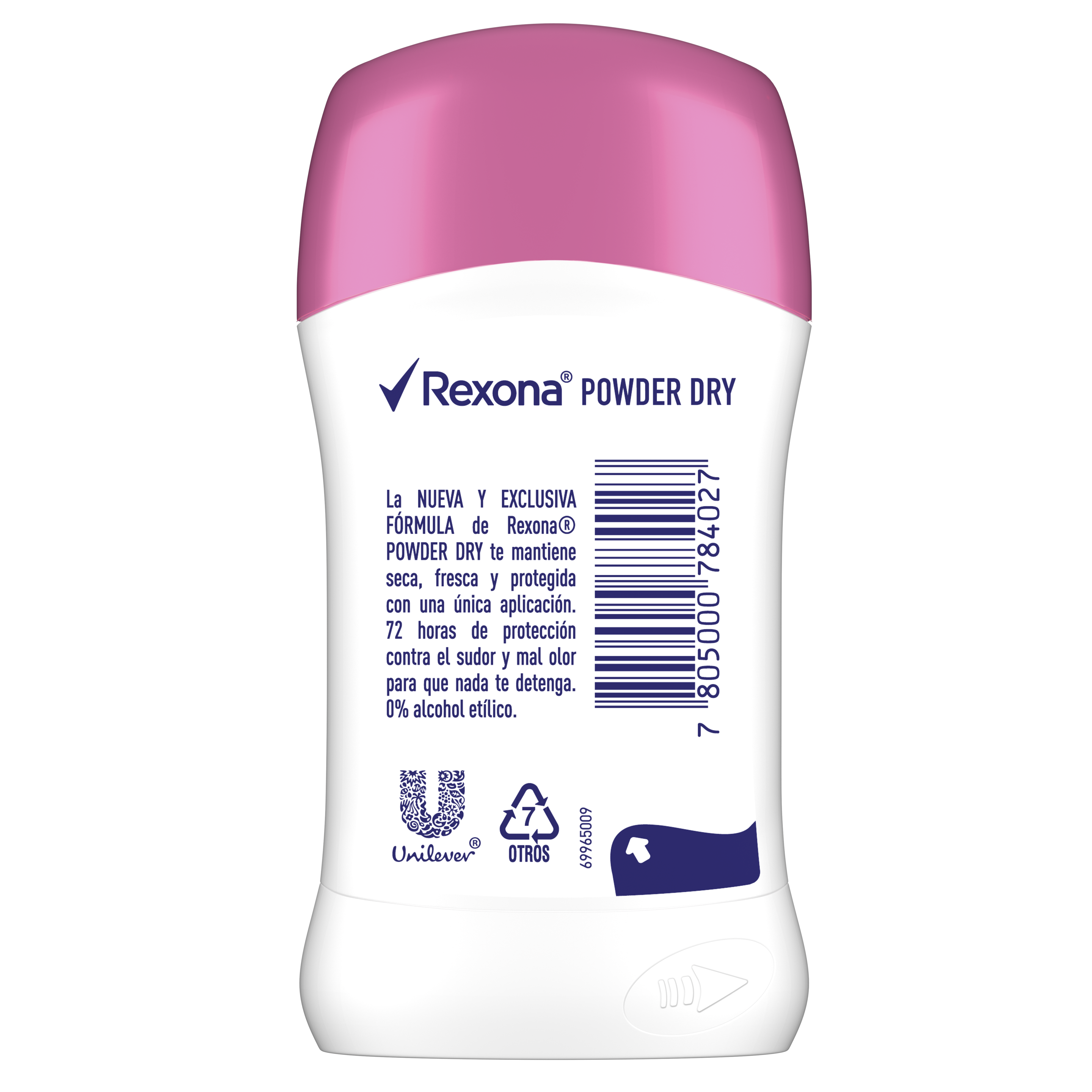 Desodorante Antitranspirante En Barra Rexona Powder Dry 45gr
