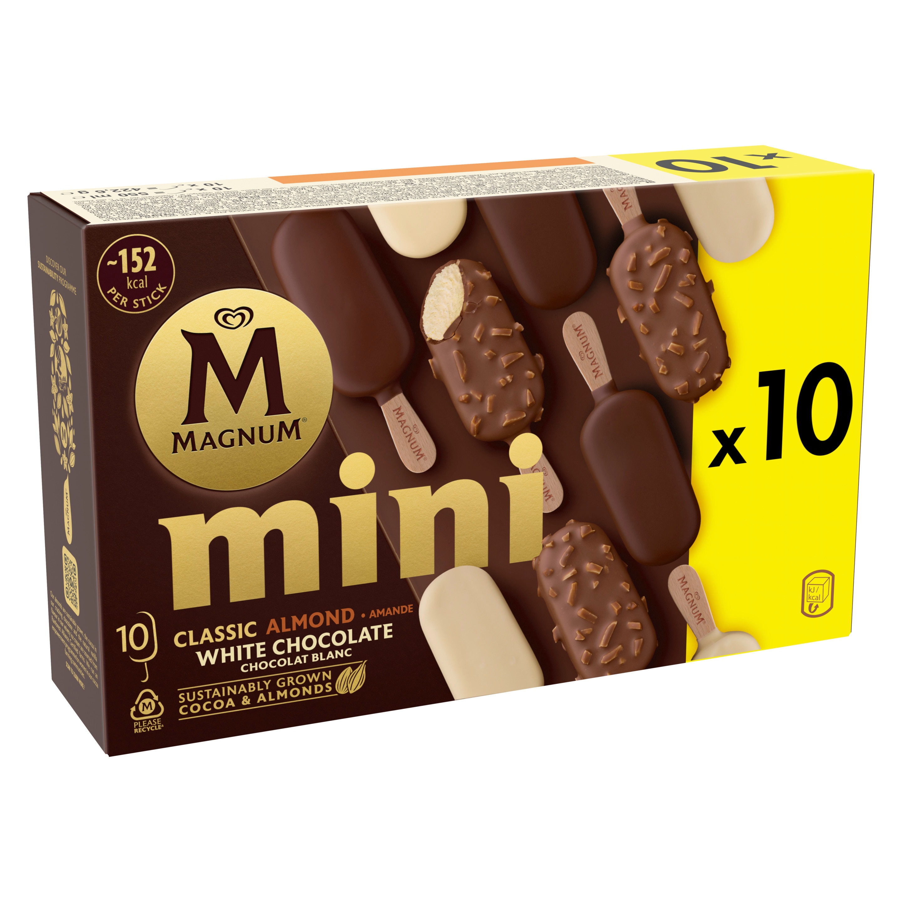 Magnum Mini Classic Almond White Chocolate 55 ml