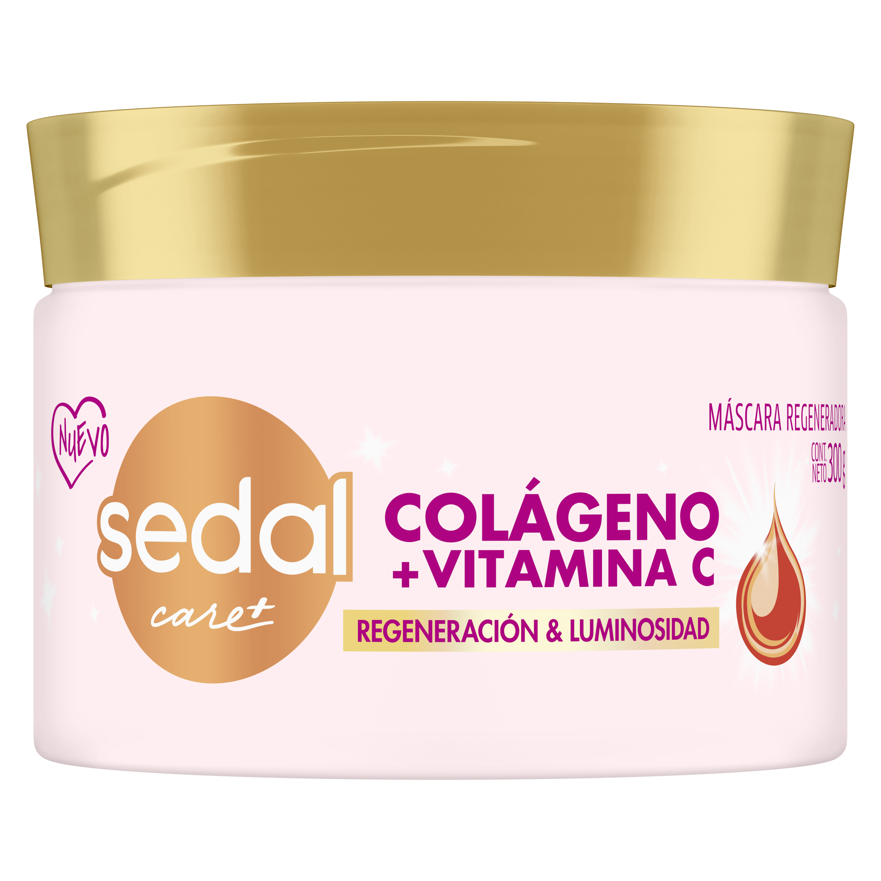 Imagen de envase Colágeno + Vitamina C Mascara de tratamiento 300gr