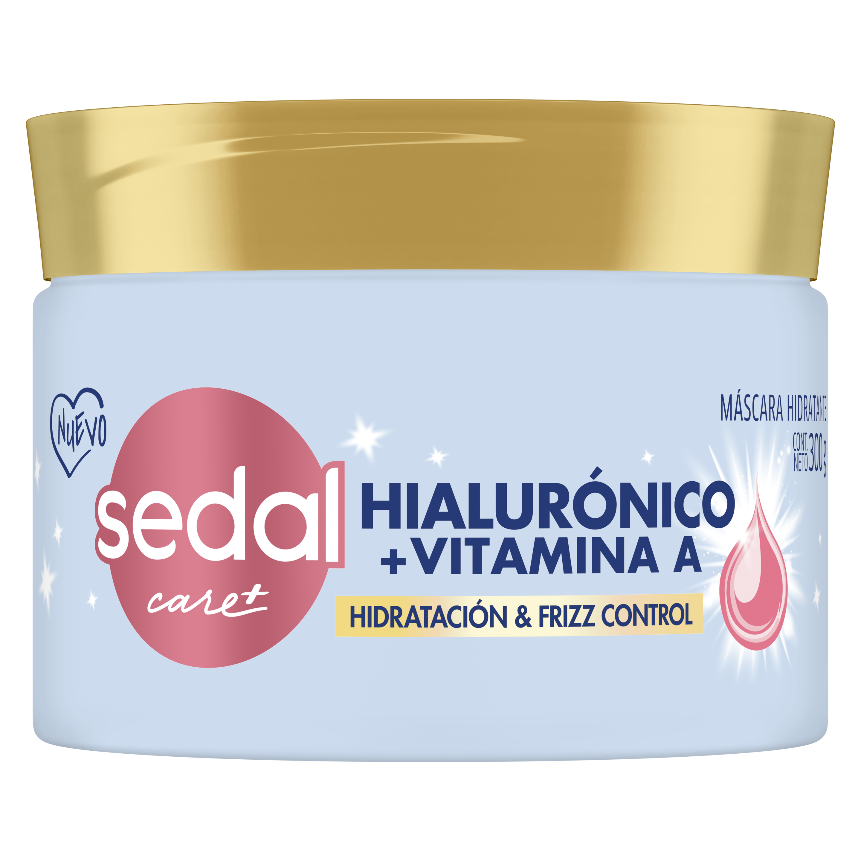 Imagen de envase Hialurónico + Vitamina A Mascara de tratamiento 300gr