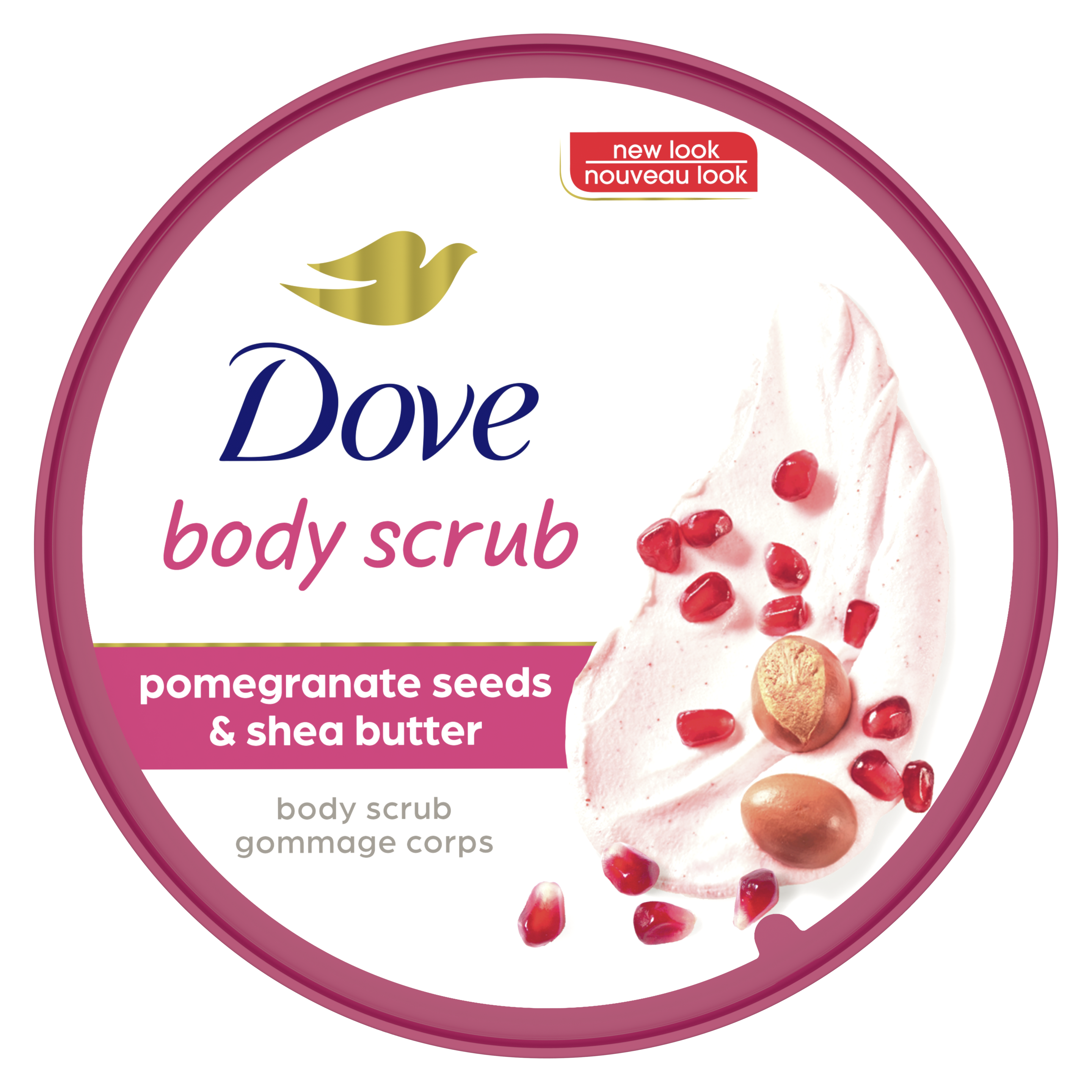 Pomegranate Seeds & Shea Butter Exfoliating Body Scrub