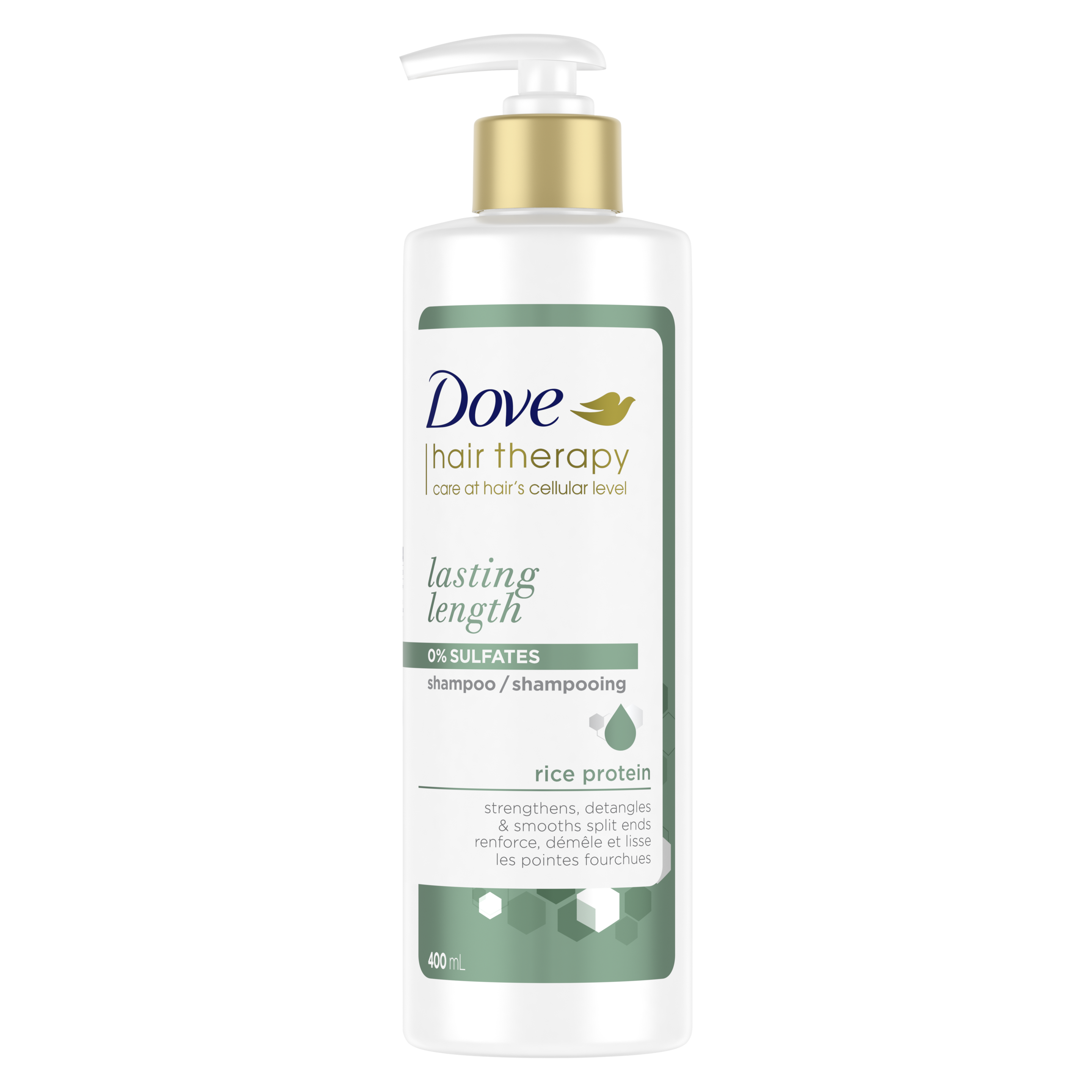 Dove Hair Therapy Lasting Length Shampoo Front