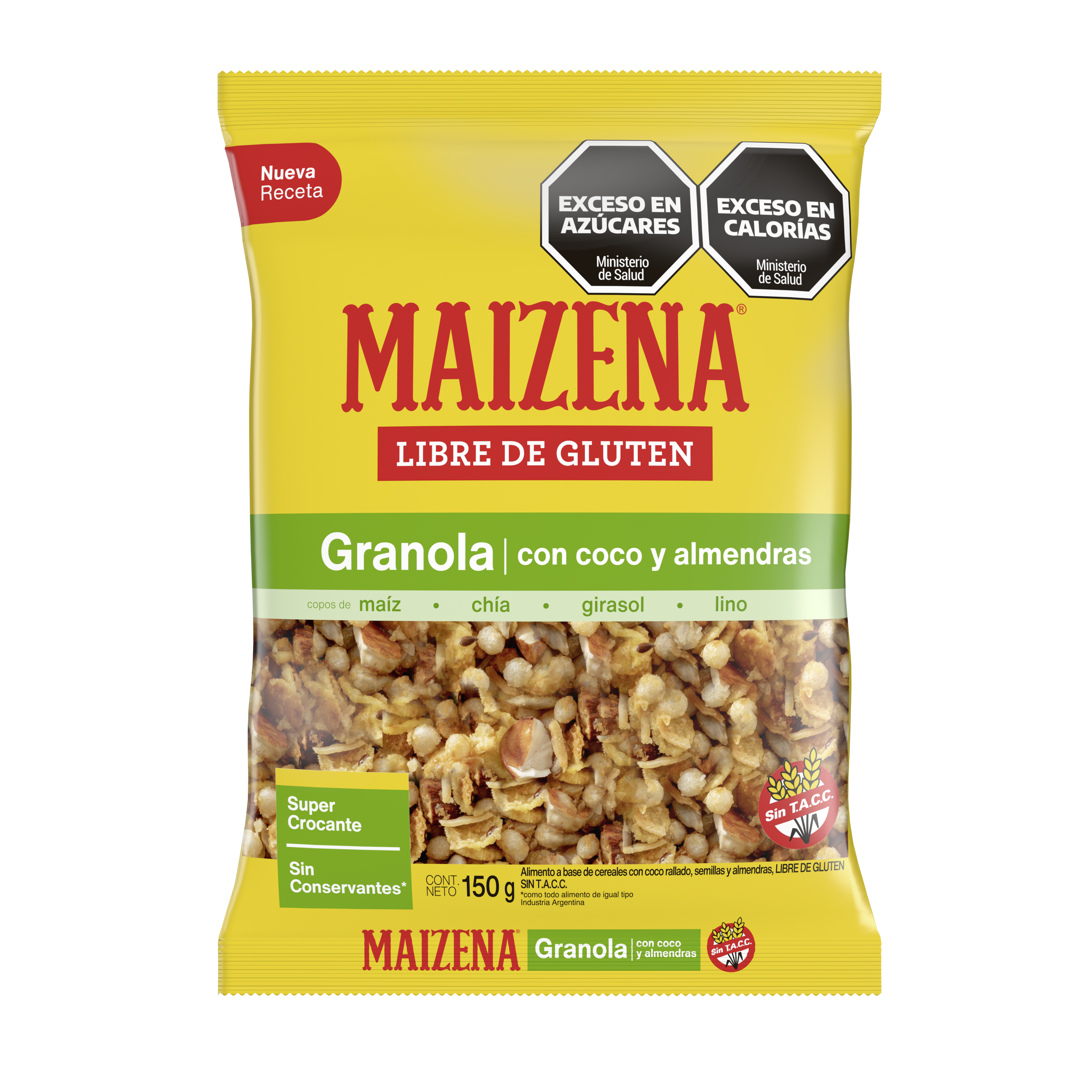 Premezcla de bizcochuelo sabor Chocolate sin TACC - Maizena