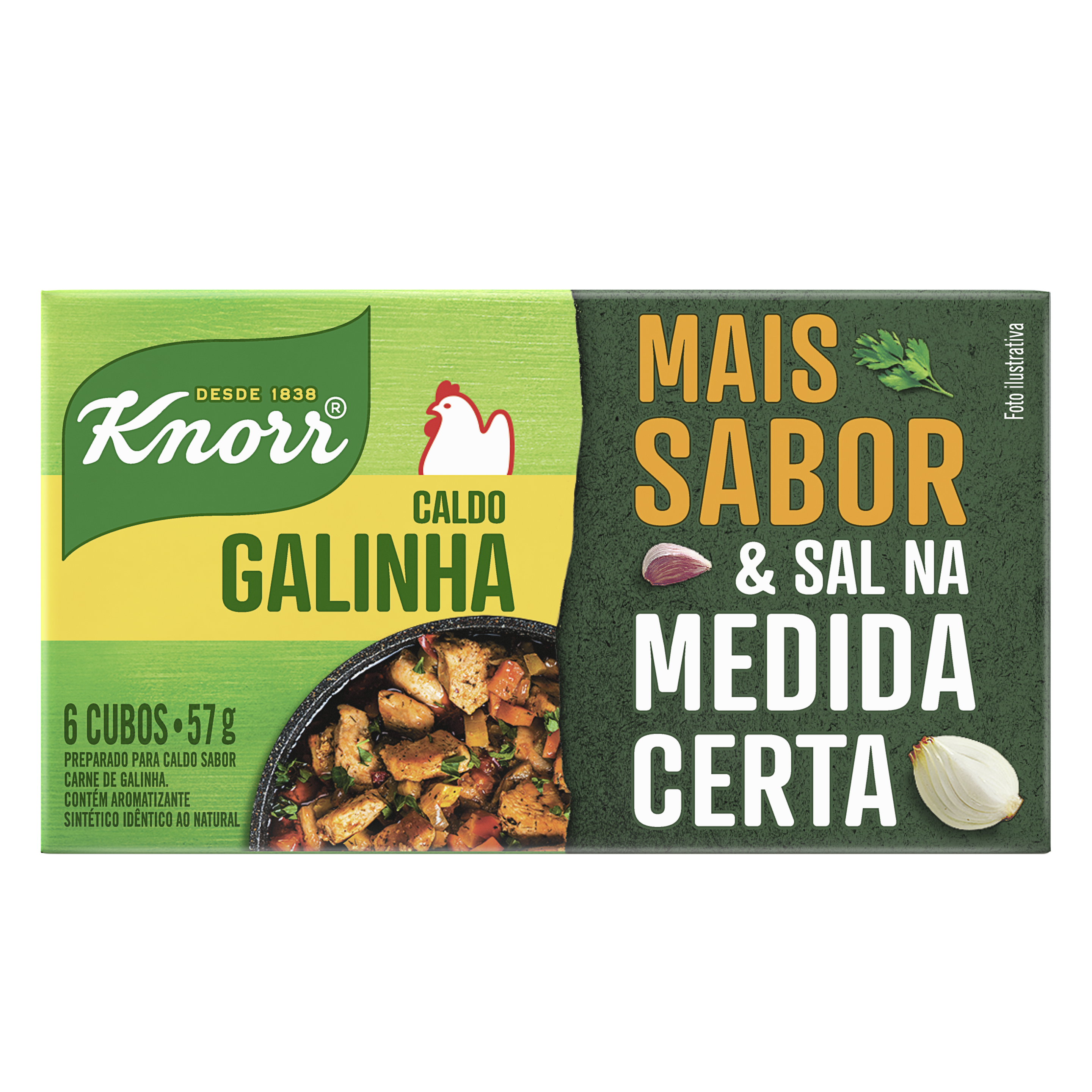 Caldo Knorr Galinha