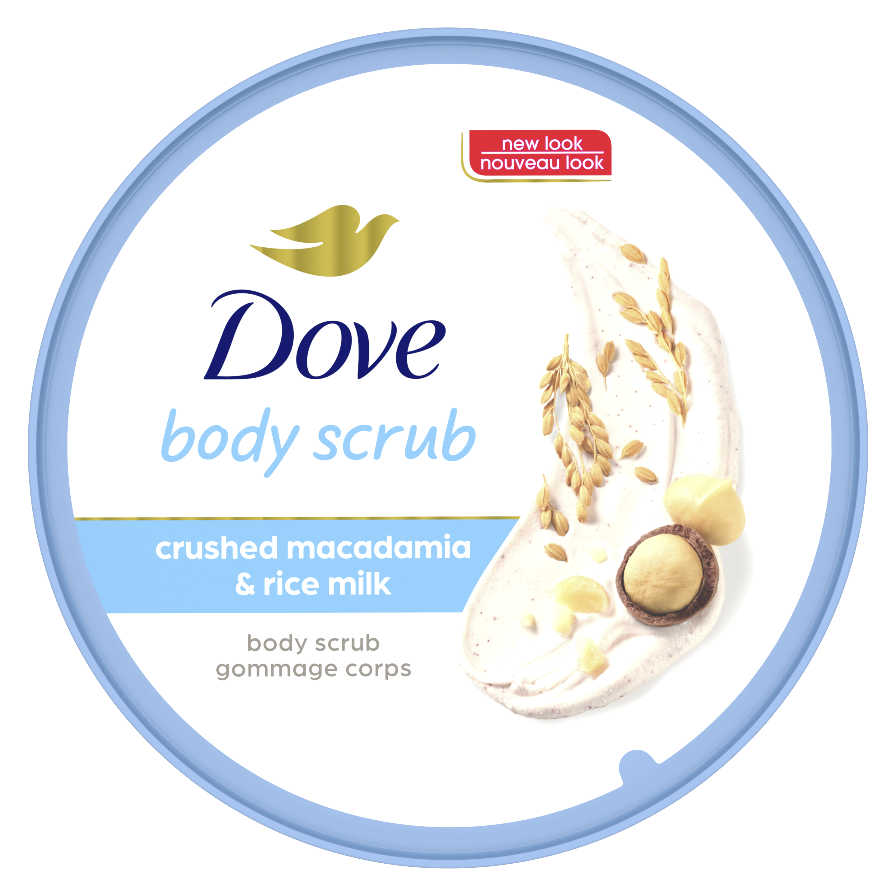 Dove body deals scrub