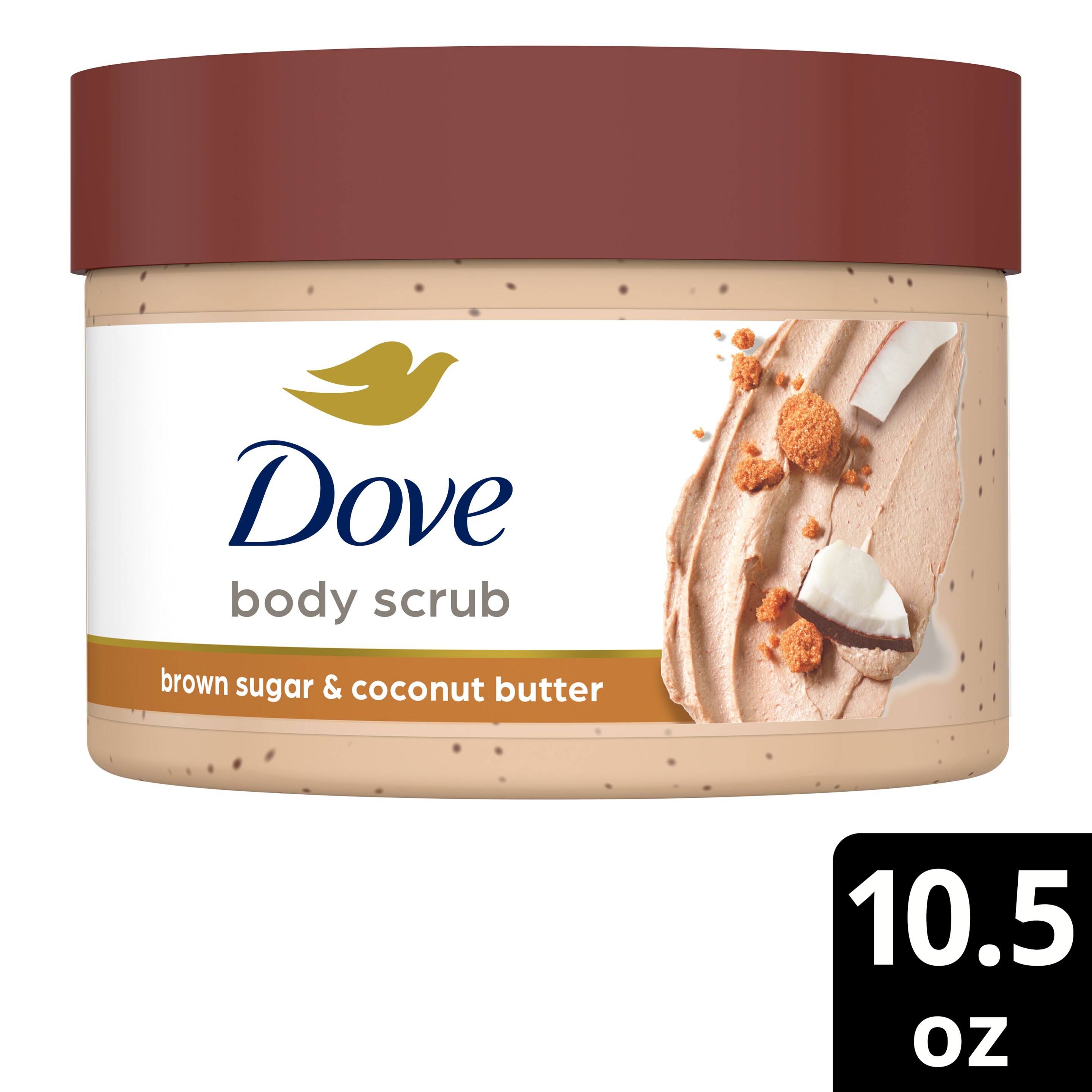 Brown Sugar Coconut Butter Deep Exfoliating Body Scrub Dove