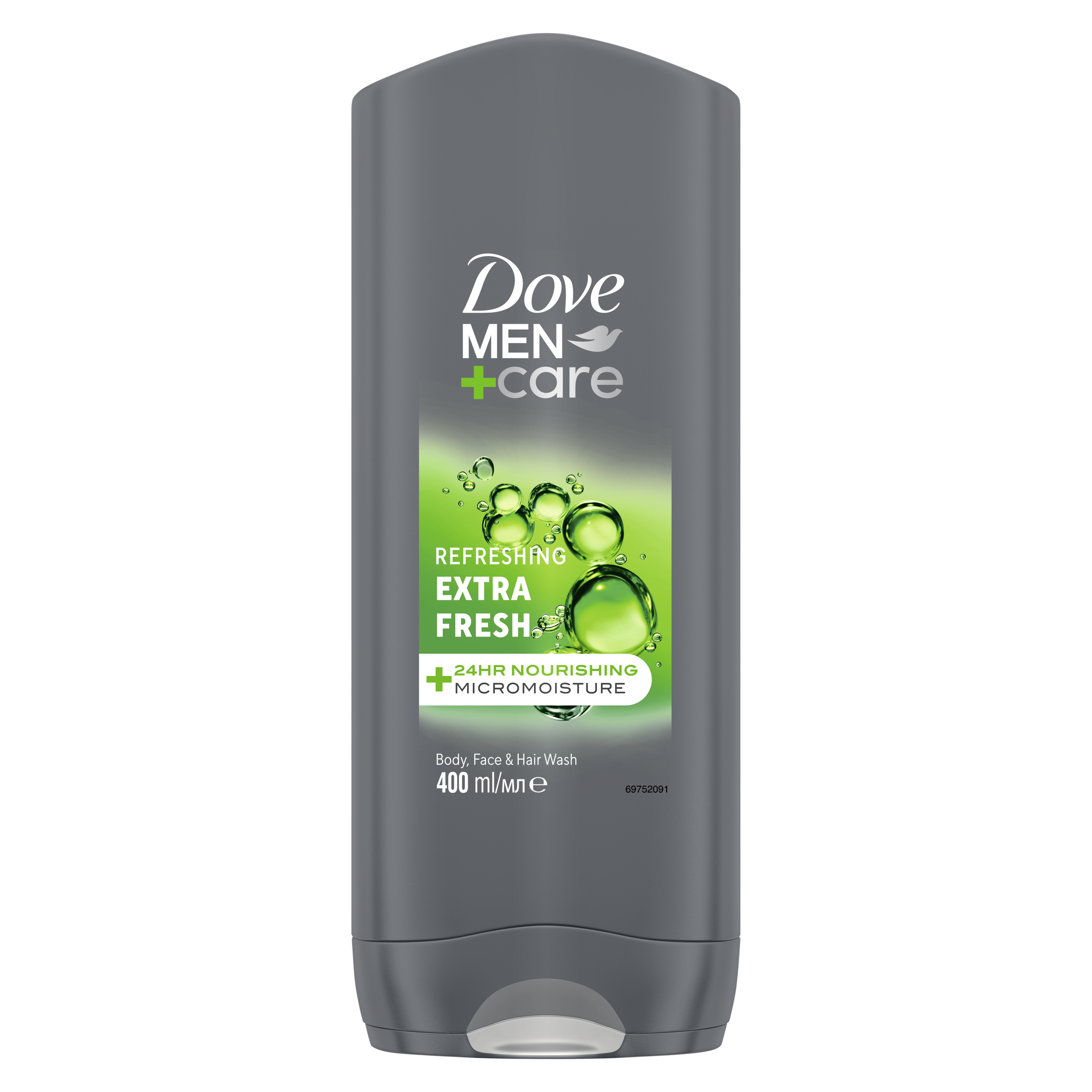 Dove Men+Care Extra Fresh férfi tusfürdő testre és arcra 400ml