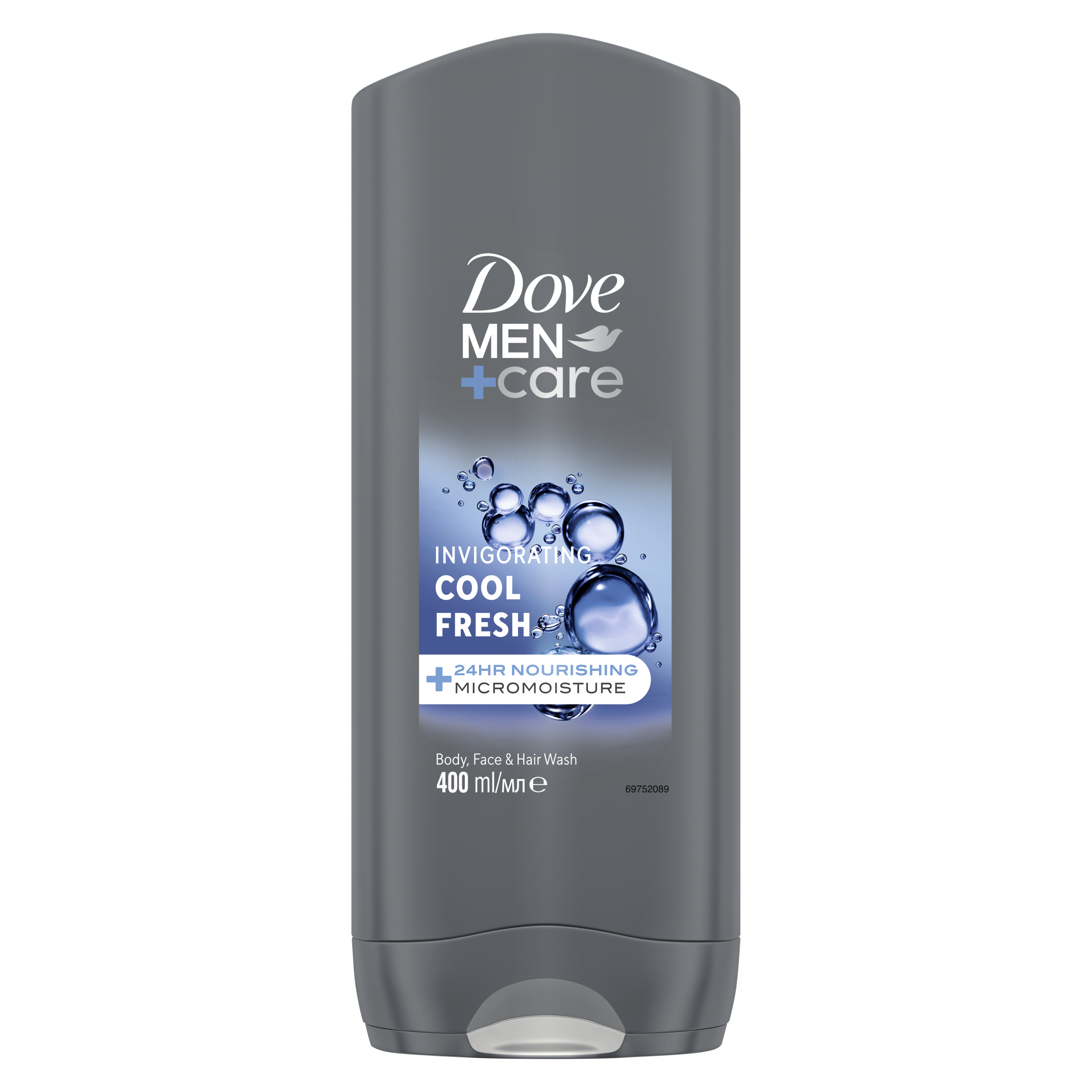 Dove Men+Care Cool Fresh férfi tusfürdő testre és arcra 400ml
