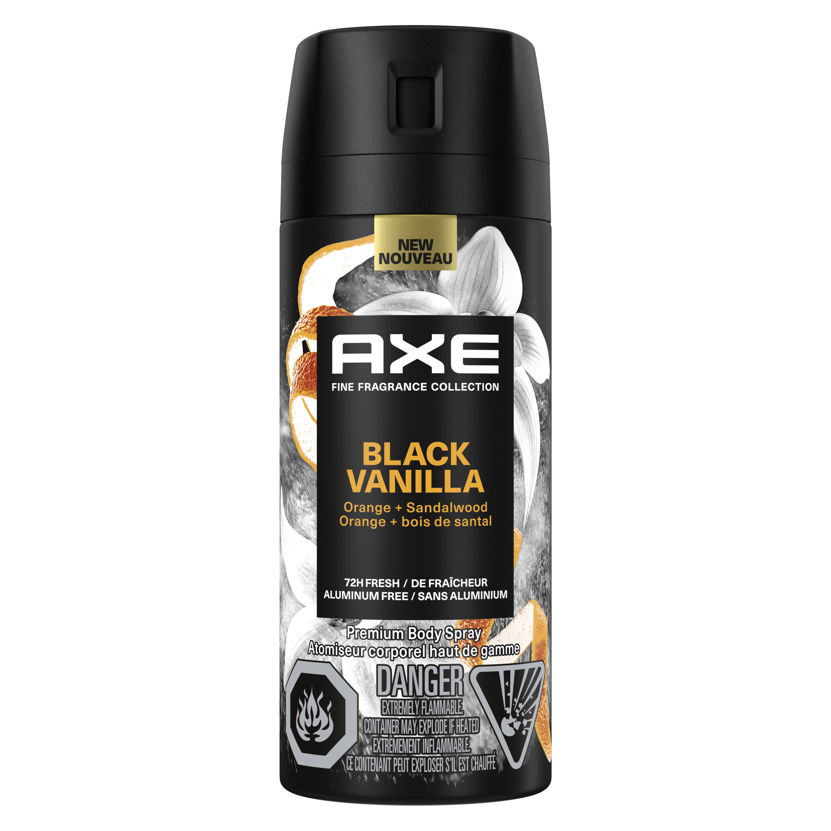 Atomiseur corporel haut de gamme Black Vanilla packshot
