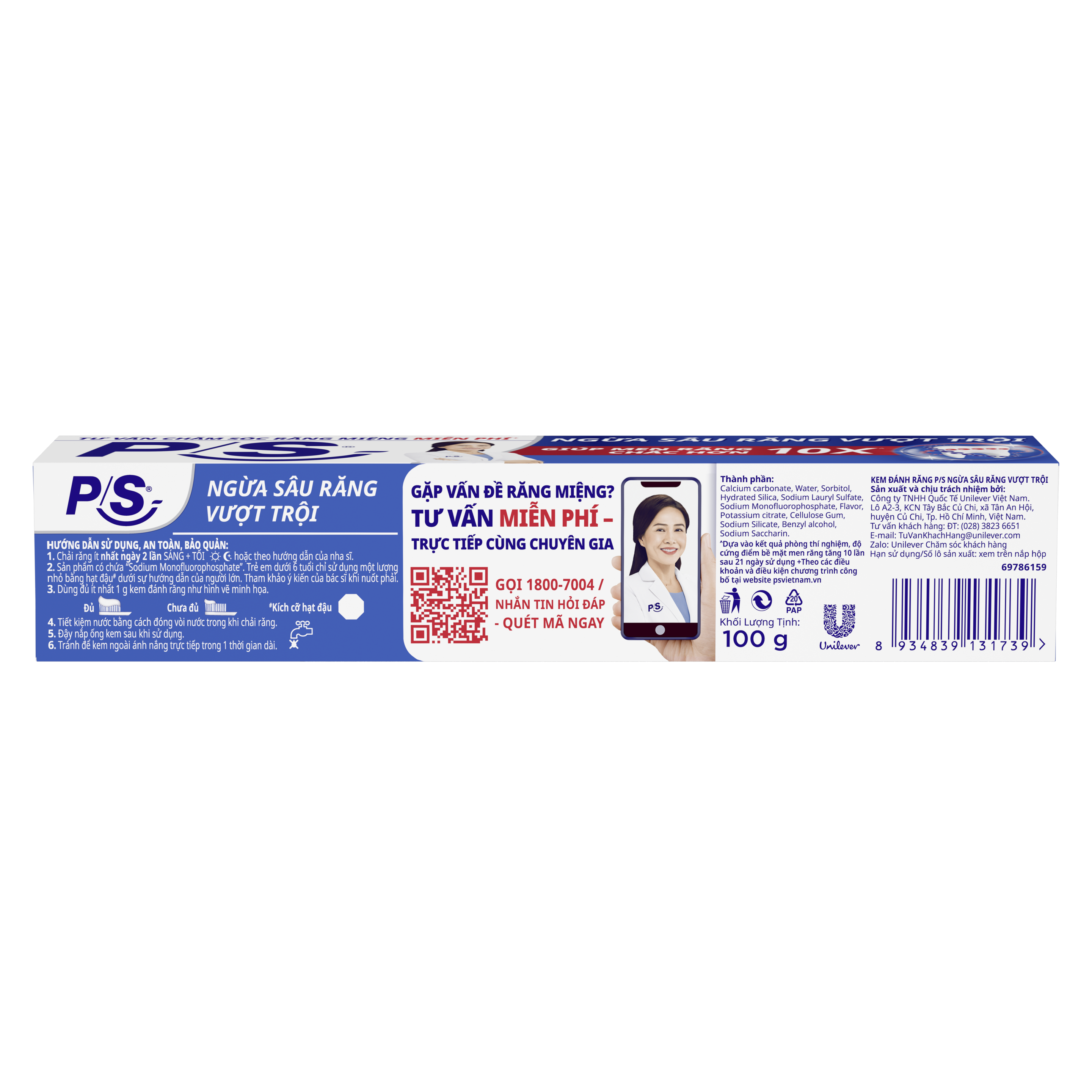 P/S Ngừa Sâu Răng Vượt Trội