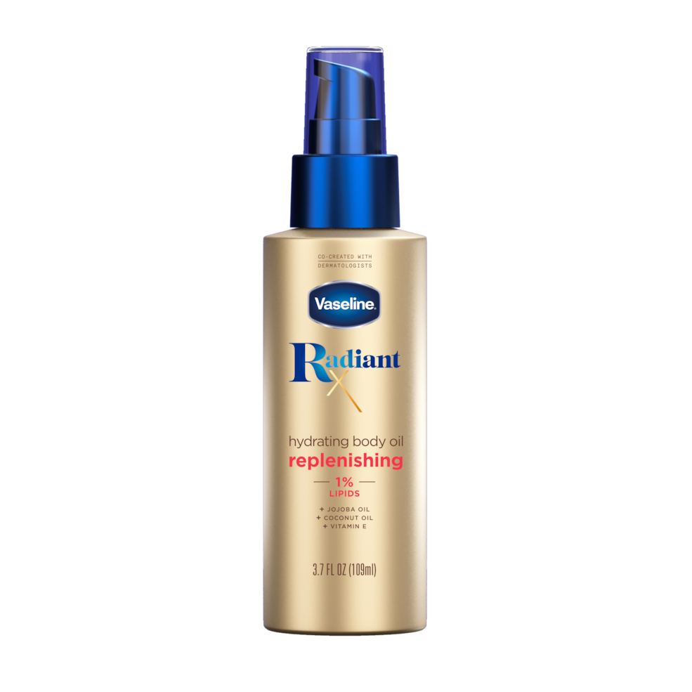 Radiant X Replenishing Hydrating Body Oil by Vaseline