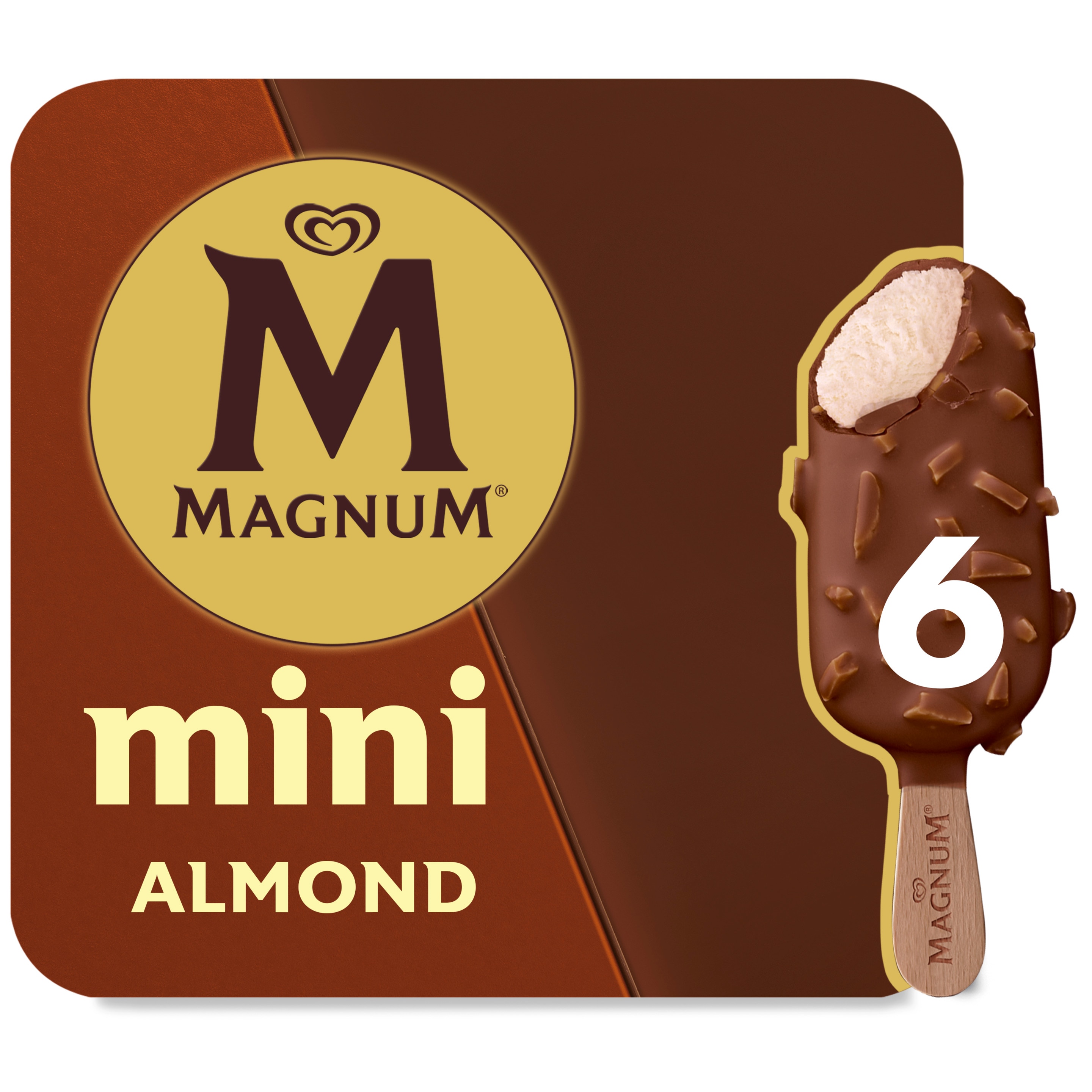 Magnum Mini Almond 6 x 55 ml - Magnum Schweiz