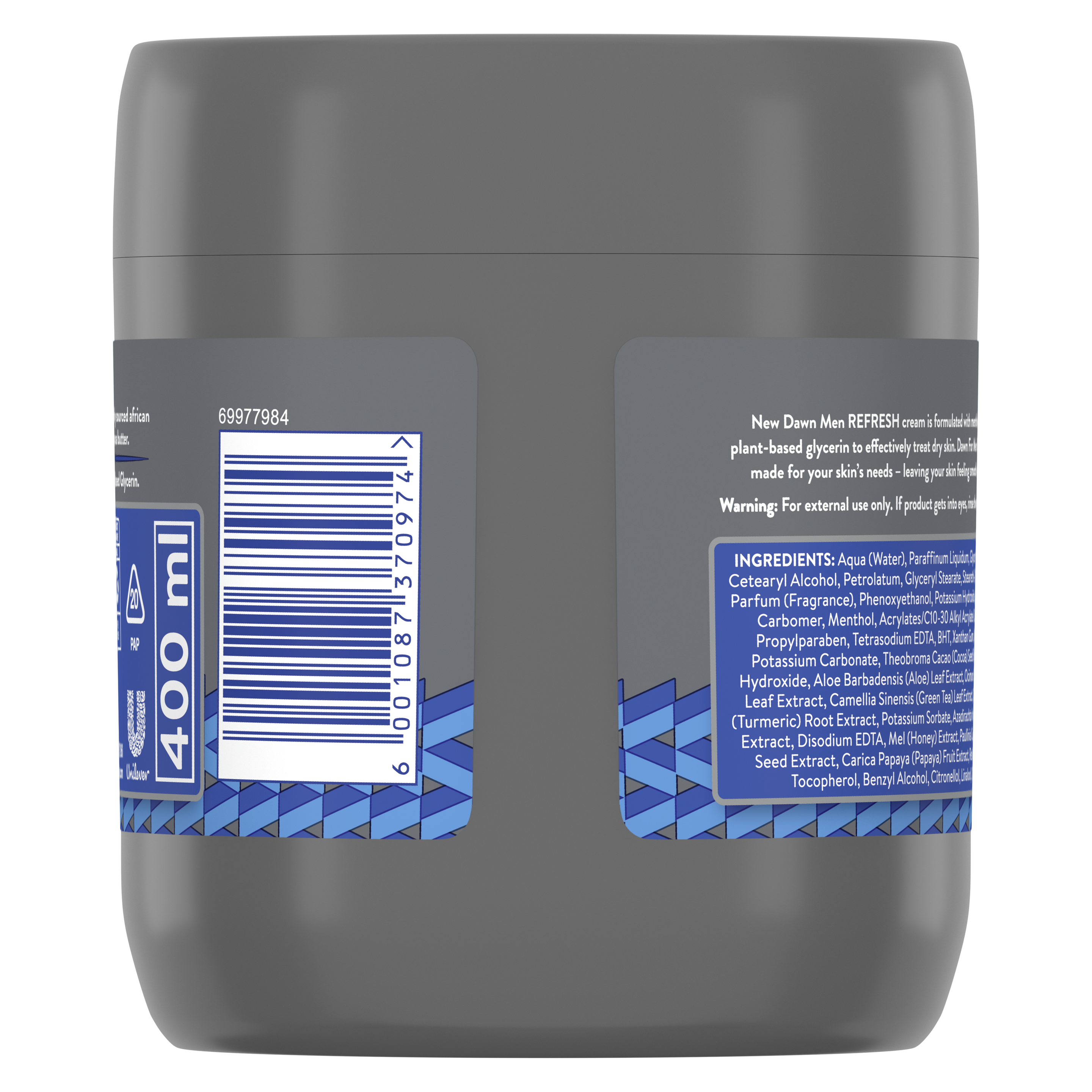 Dawn Men Refresh Cooling Body Cream