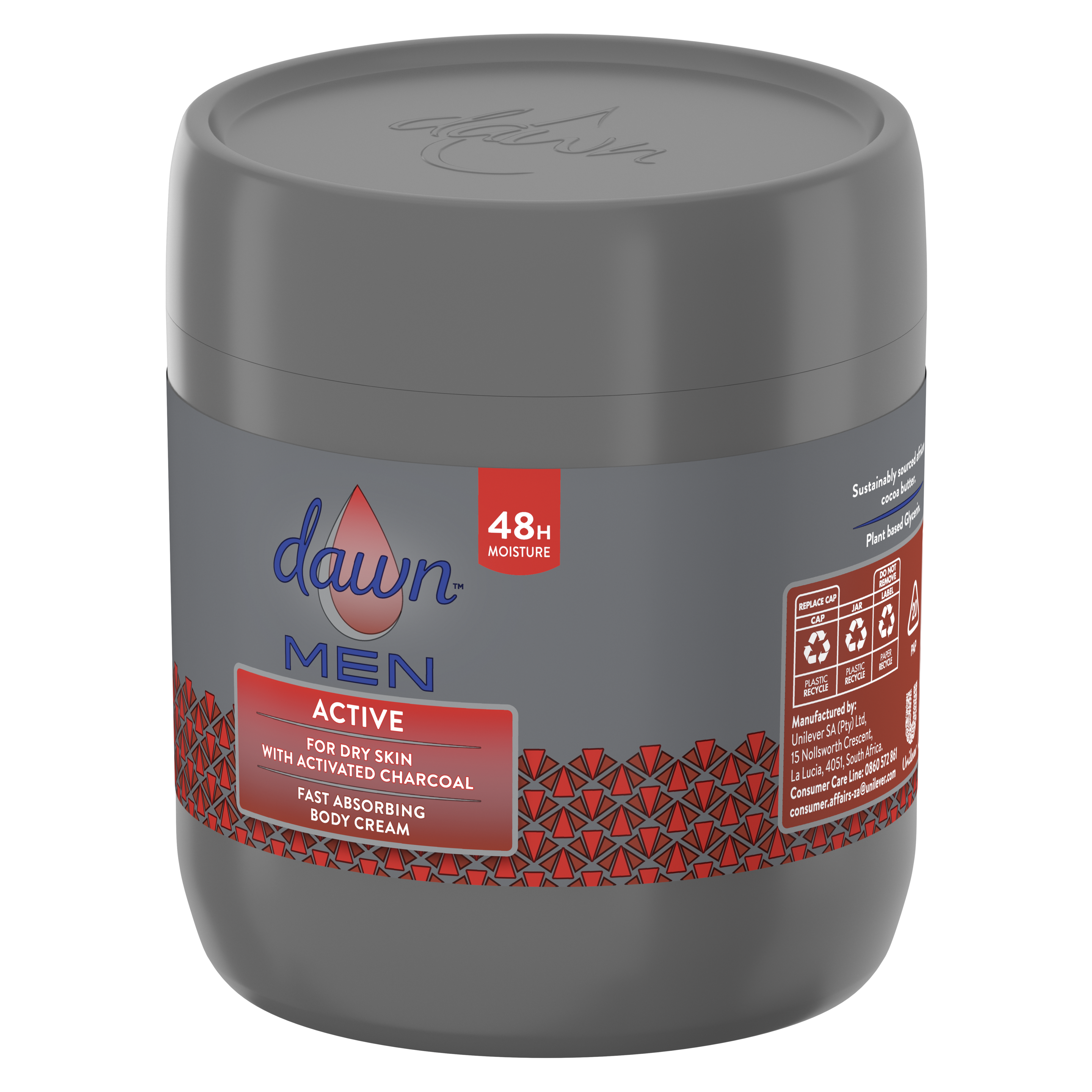 Dawn Men Active Fast Absorbing Body Cream