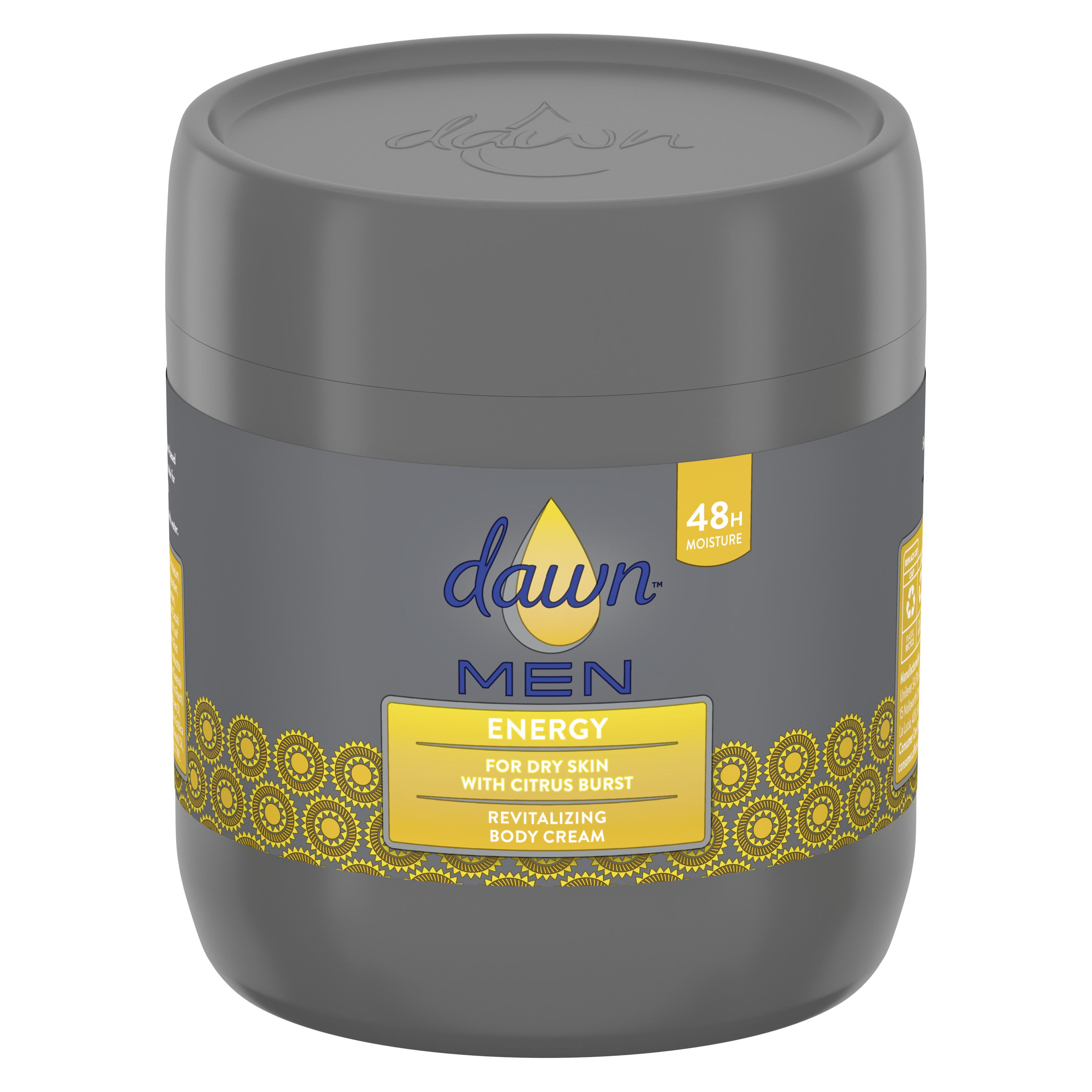 Dawn Men Energy Revitalizing Body Cream