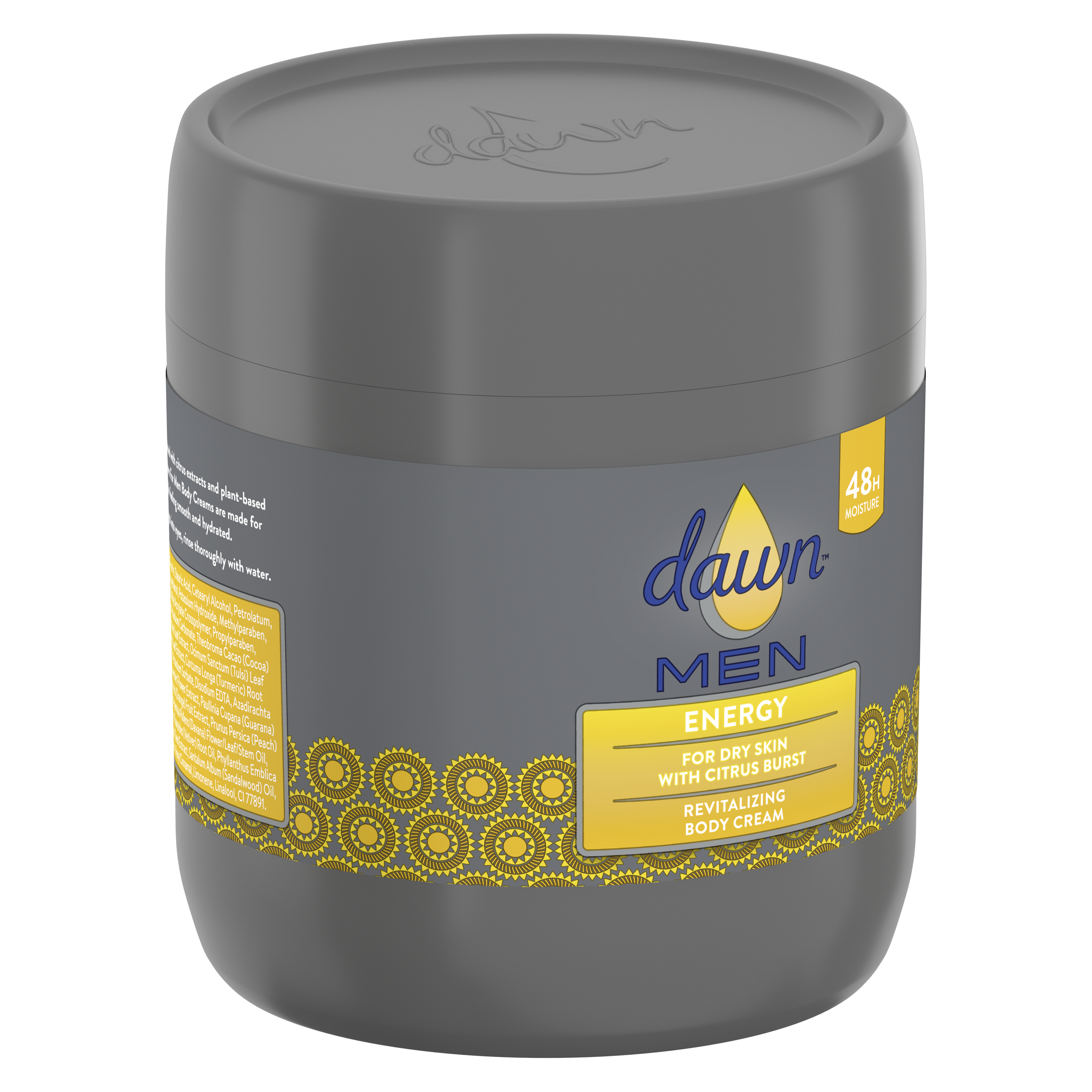 Dawn Men Energy Revitalizing Body Cream