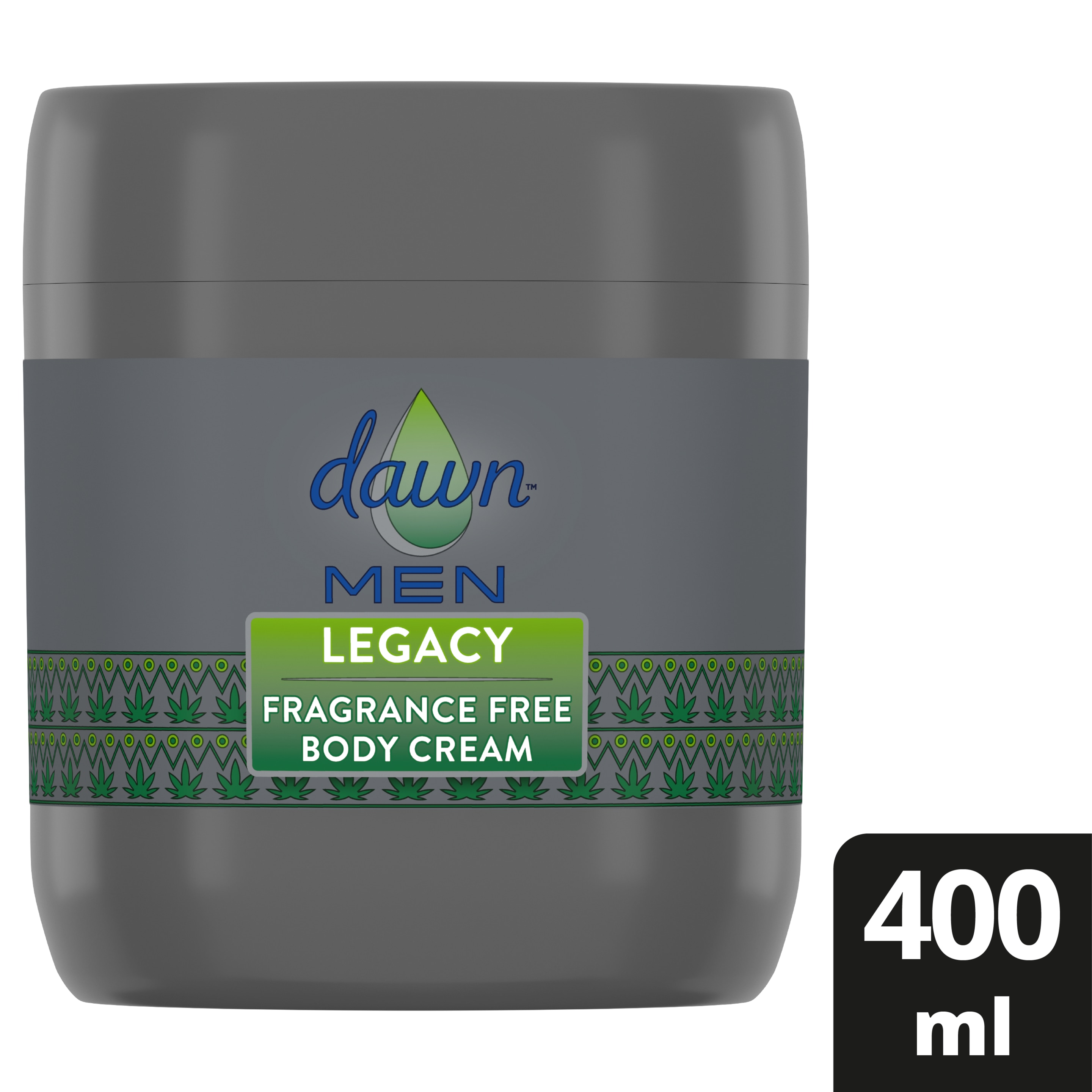 Dawn Men Legacy Fragrance Free Body Cream