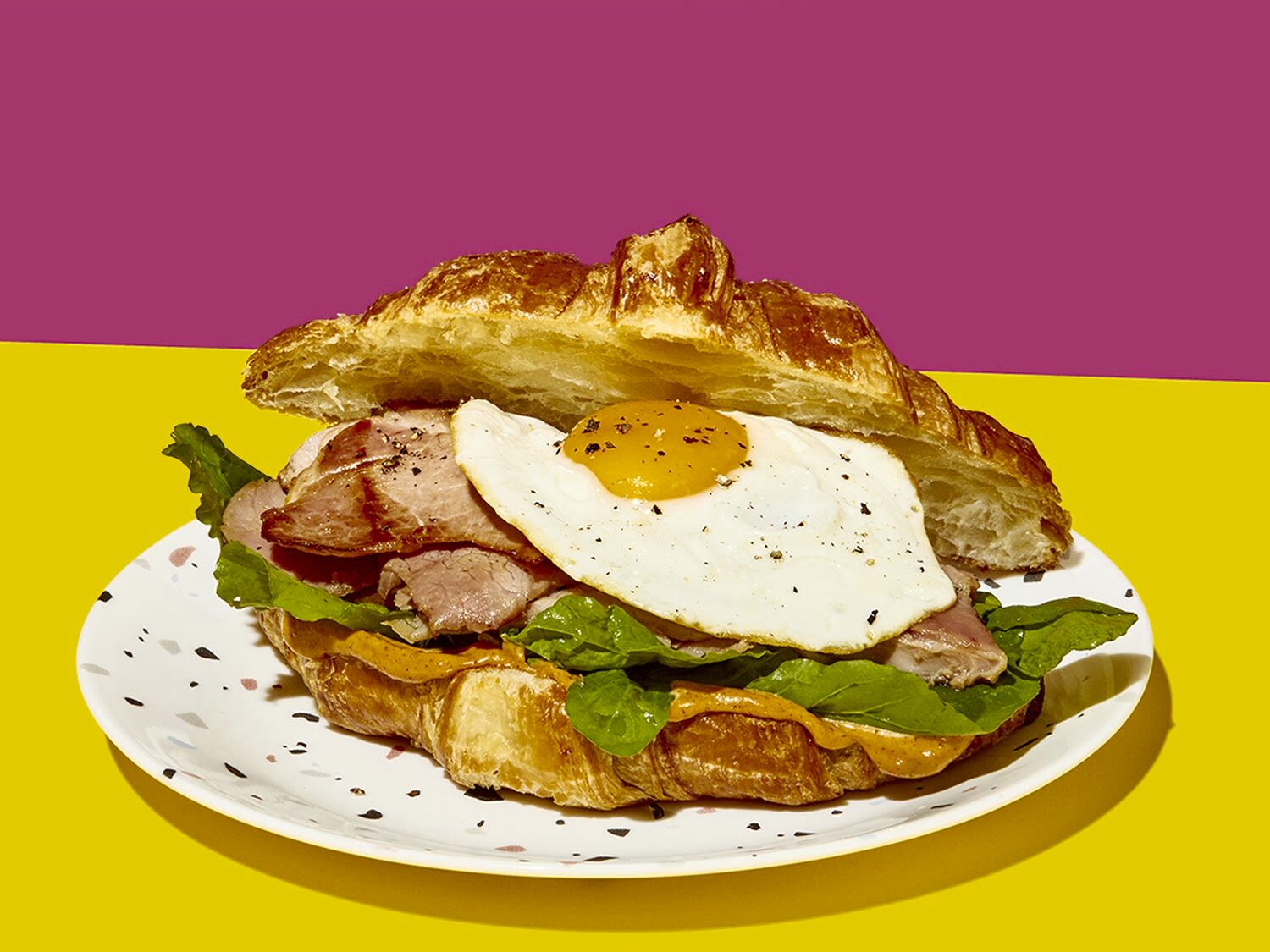 Recipe: Holiday Ham Breakfast Croissant