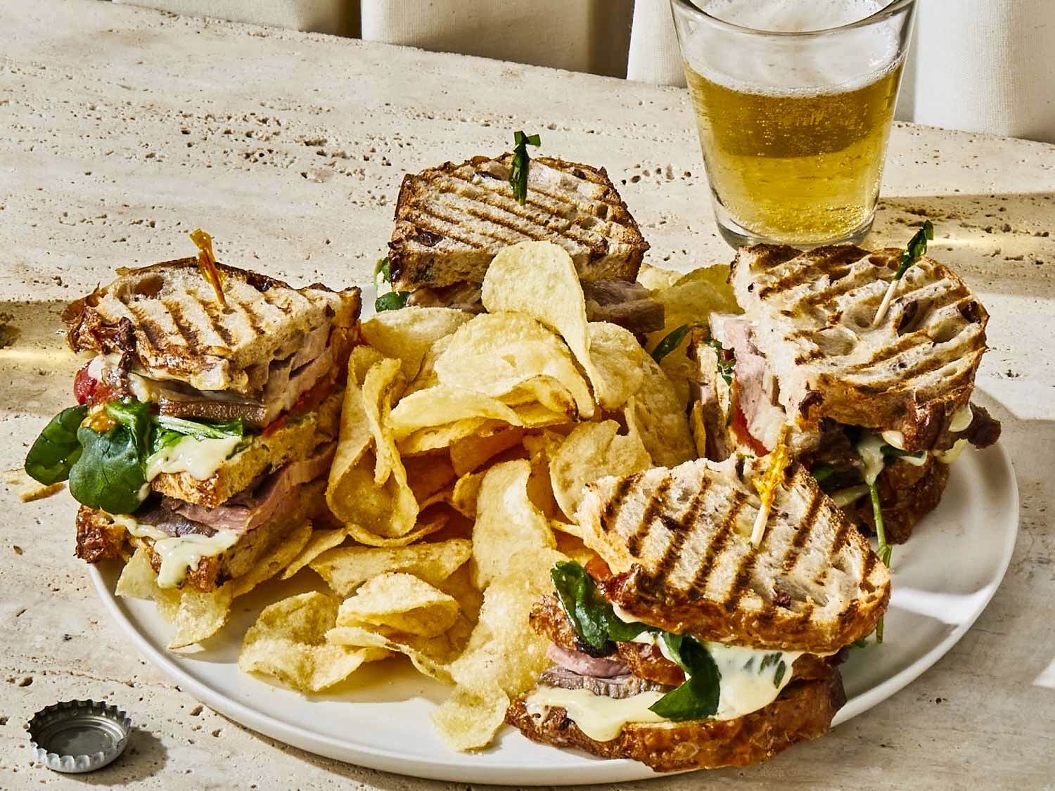 Recipe: Lamb Club Sandwich