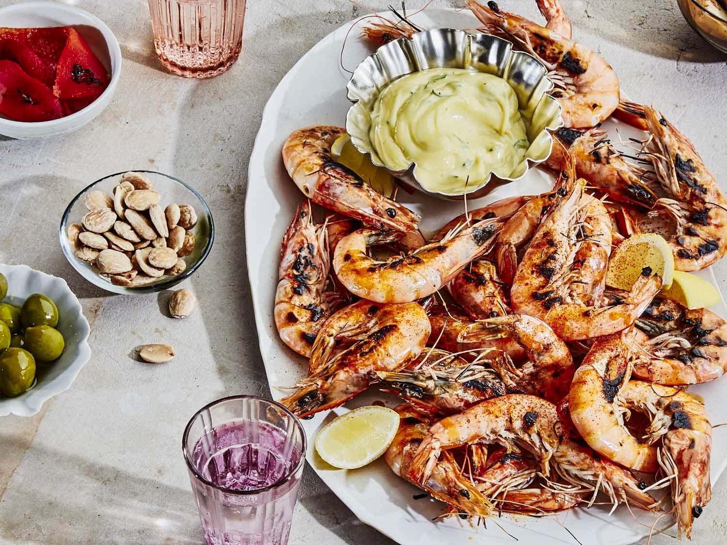 Recipe: Smoked Paprika Shrimp With Basil Mayo