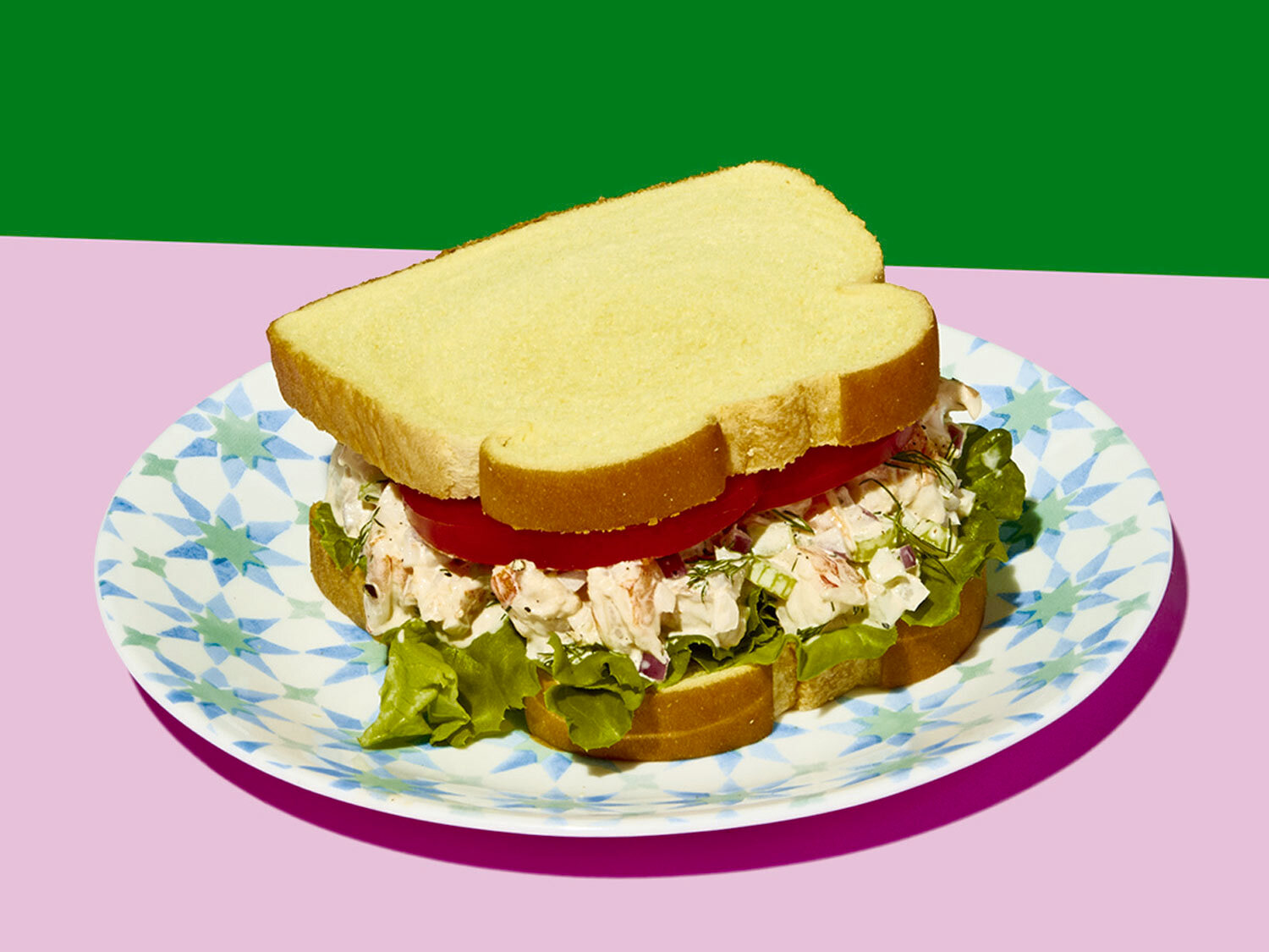 Recipe: Shrimp Cocktail Salad Sandwich