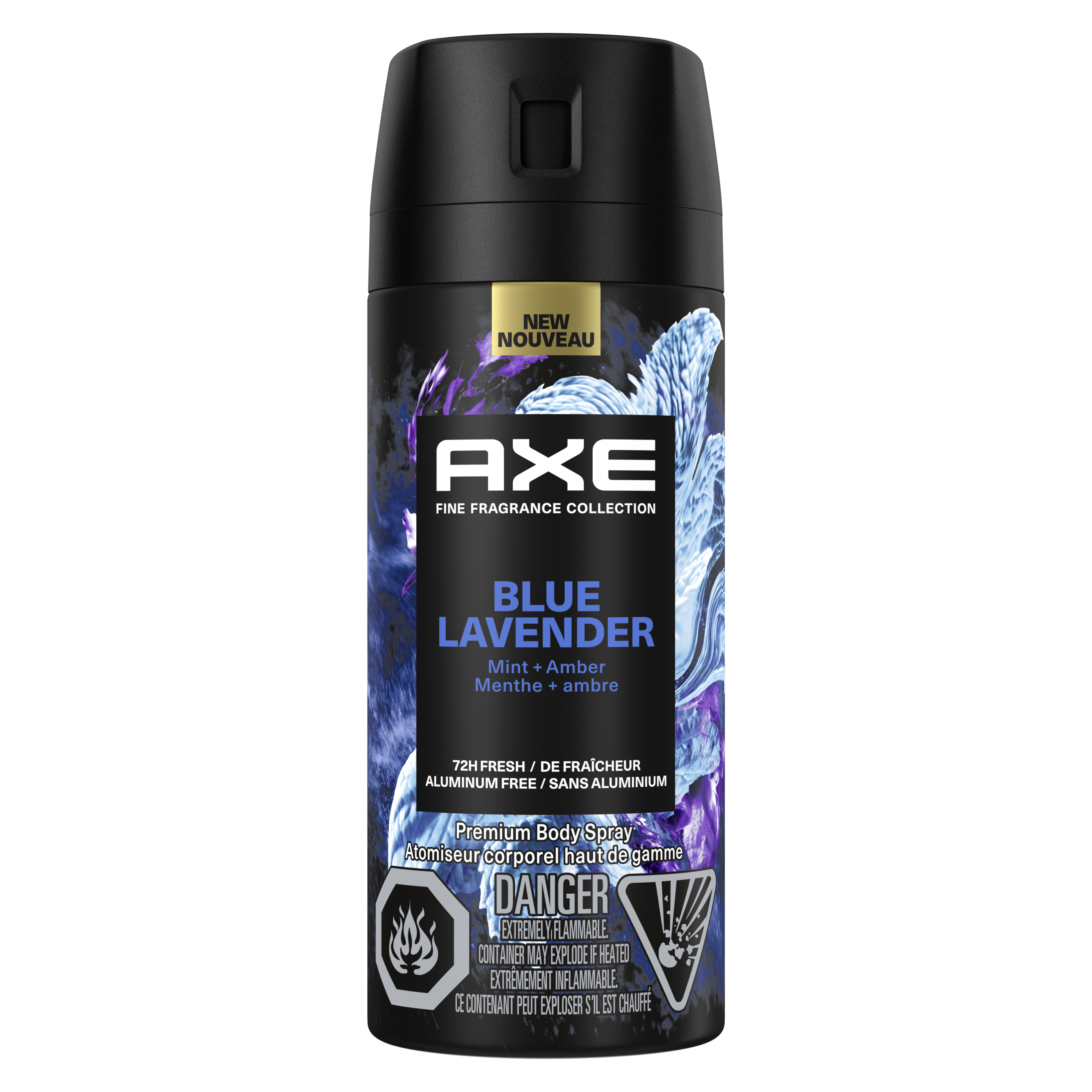 Atomiseur corporel haut de gamme Blue Lavender packshot
